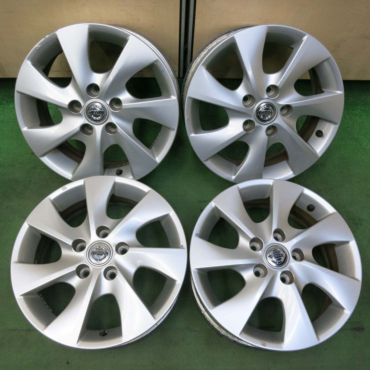 4本価格★日産 C26 セレナ 純正 ENKEI ホイール 16インチ 16×6J エンケイ PCD114.3/5H★5061913SYホ