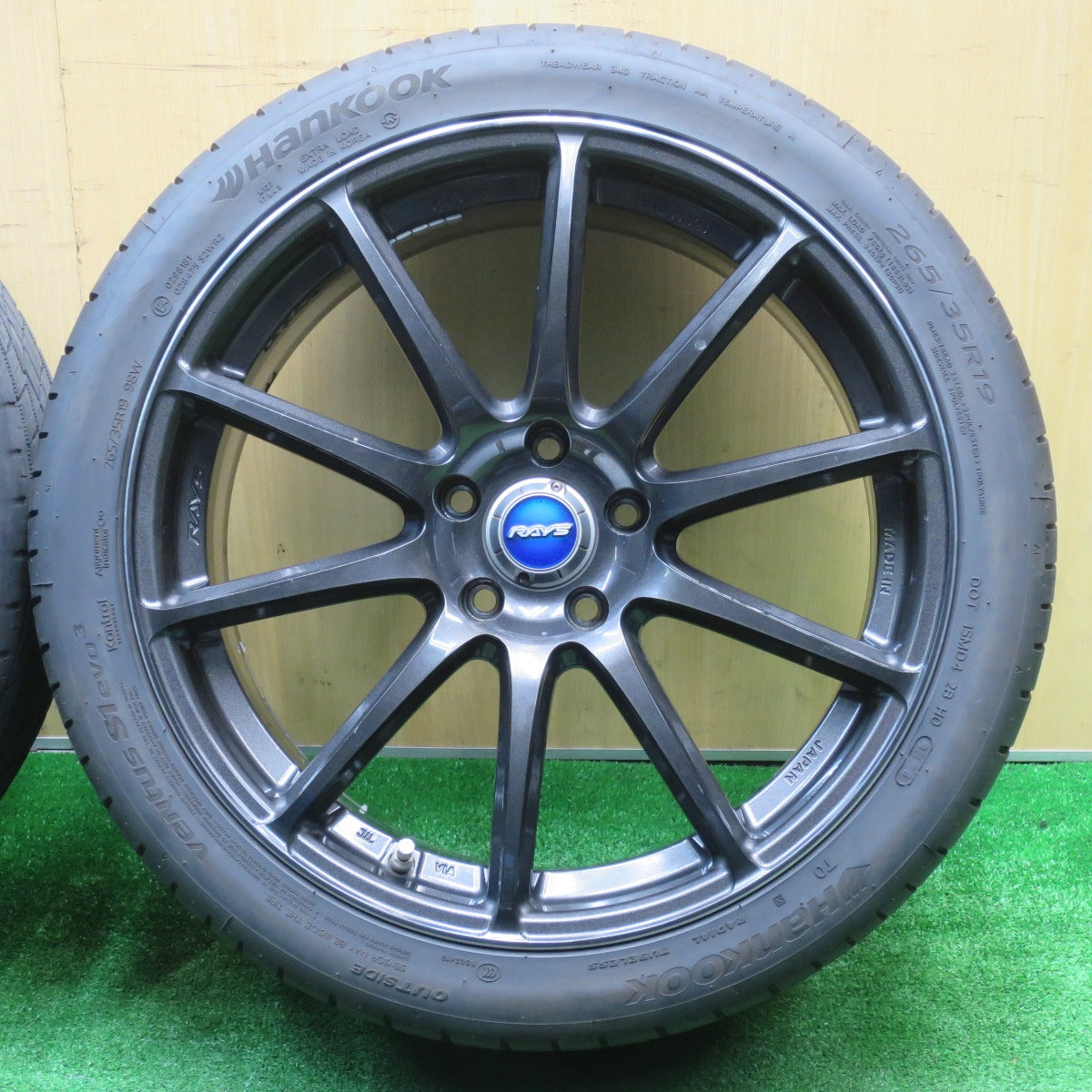 キレイ!24年★RAYS gramLIGHTS 57 transcend 235/40R19 265/35R19 コンチネンタル エクストリームコンタクト DWS06 プラス ハンコック ベンタス S1 evo3 レイズ グラムライツ 57 トランセンド PCD114.3/5H★5102903NJノ