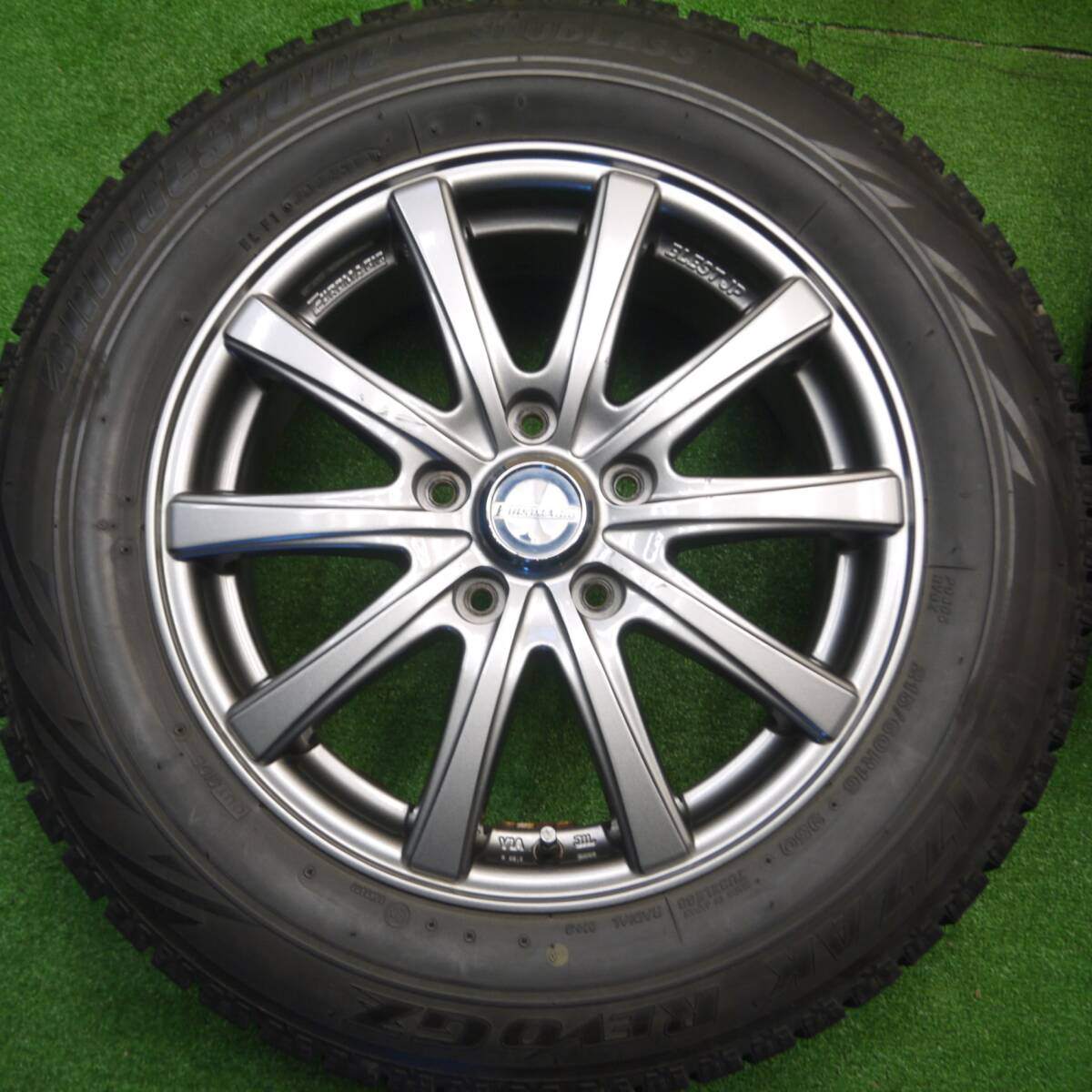 キレイ★スタッドレス 215/60R16 EUROMAGIC BLEST JP ブリヂストン REVO GZ ユーロマジック PCD114.3/5H★4101102Hス