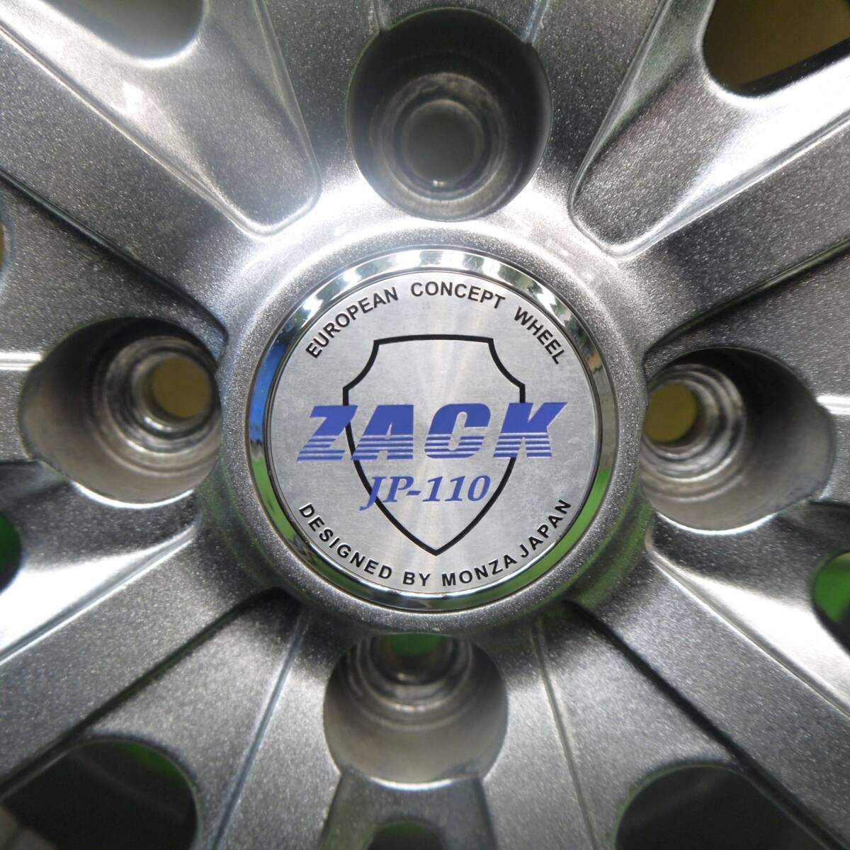 バリ溝!22年!キレイ!9.5分★スタッドレス 165/65R14 ダンロップ ウインターマックス WM02 ZACK JP-110 MONZA ザック 14インチ PCD100/4H★5032401Hス