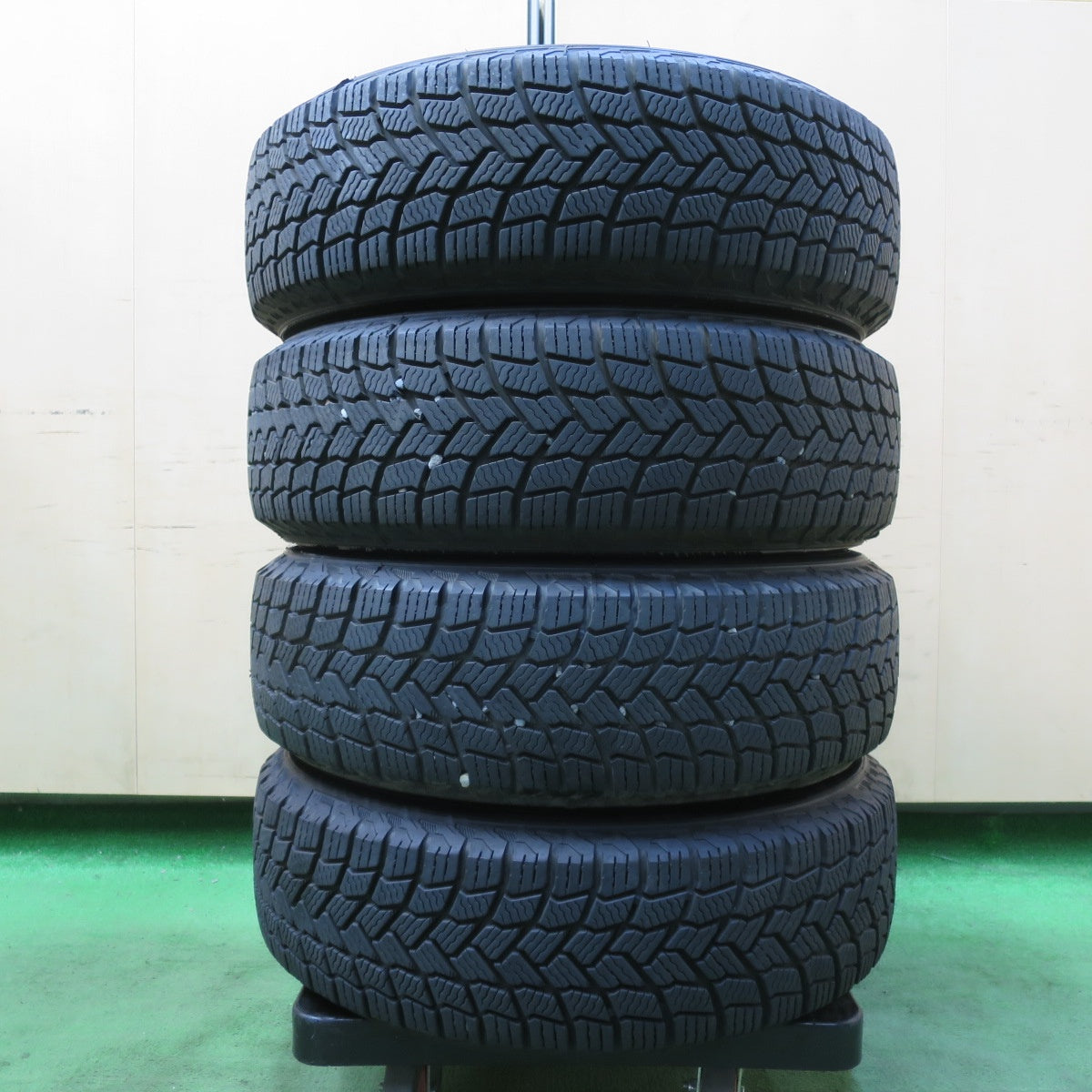 バリ溝!21年!ほぼ10分★スタッドレス 165/70R14 ミシュラン X-ICE SNOW BLUE・NESS BN/1 ブルーネス 14インチ PCD100/4H★5051205イス