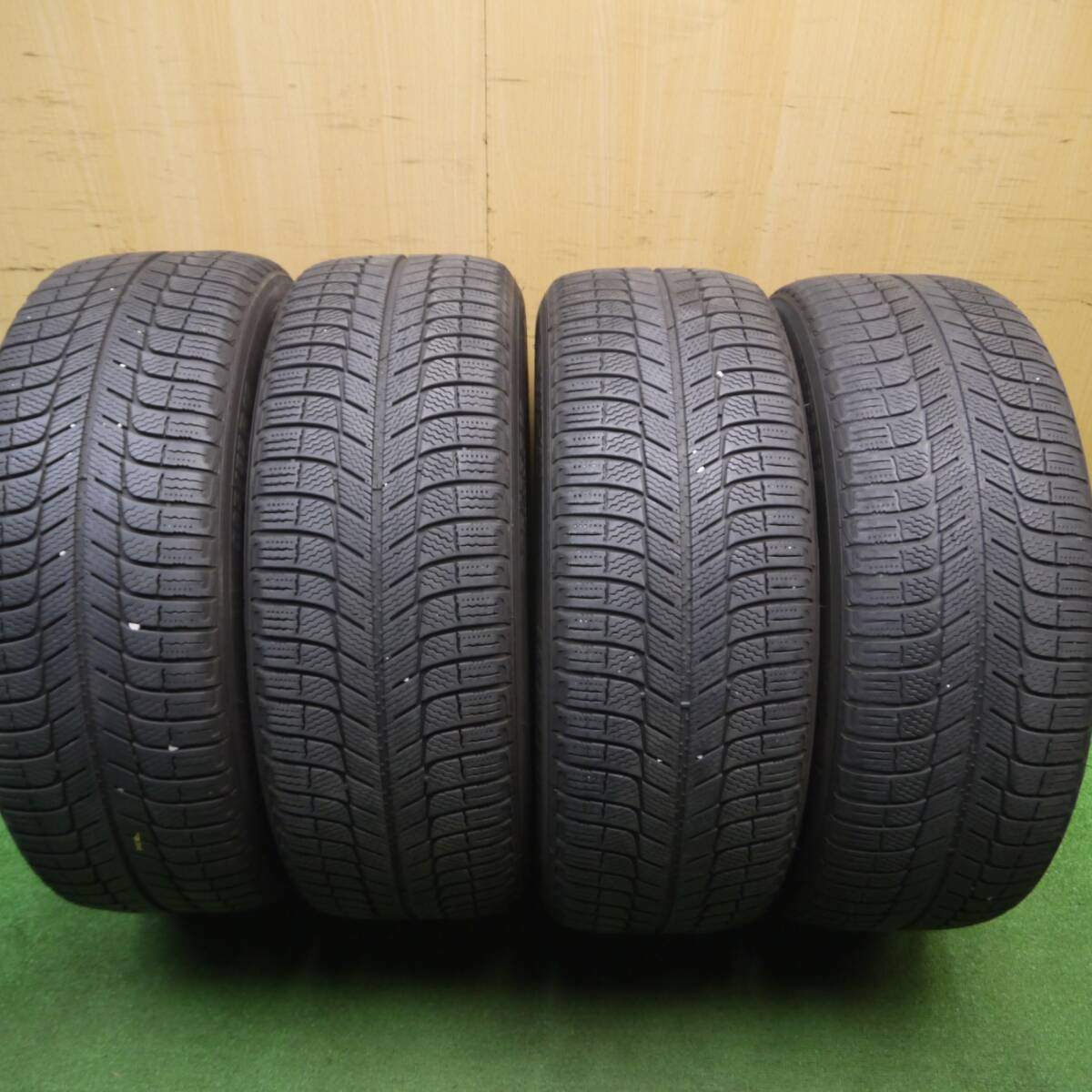 4本価格★ベンツ 等 AGA Burg 225/55R17 スタッドレス ミシュラン X-ICE XI3 17インチ PCD112/5H★5011504Hス