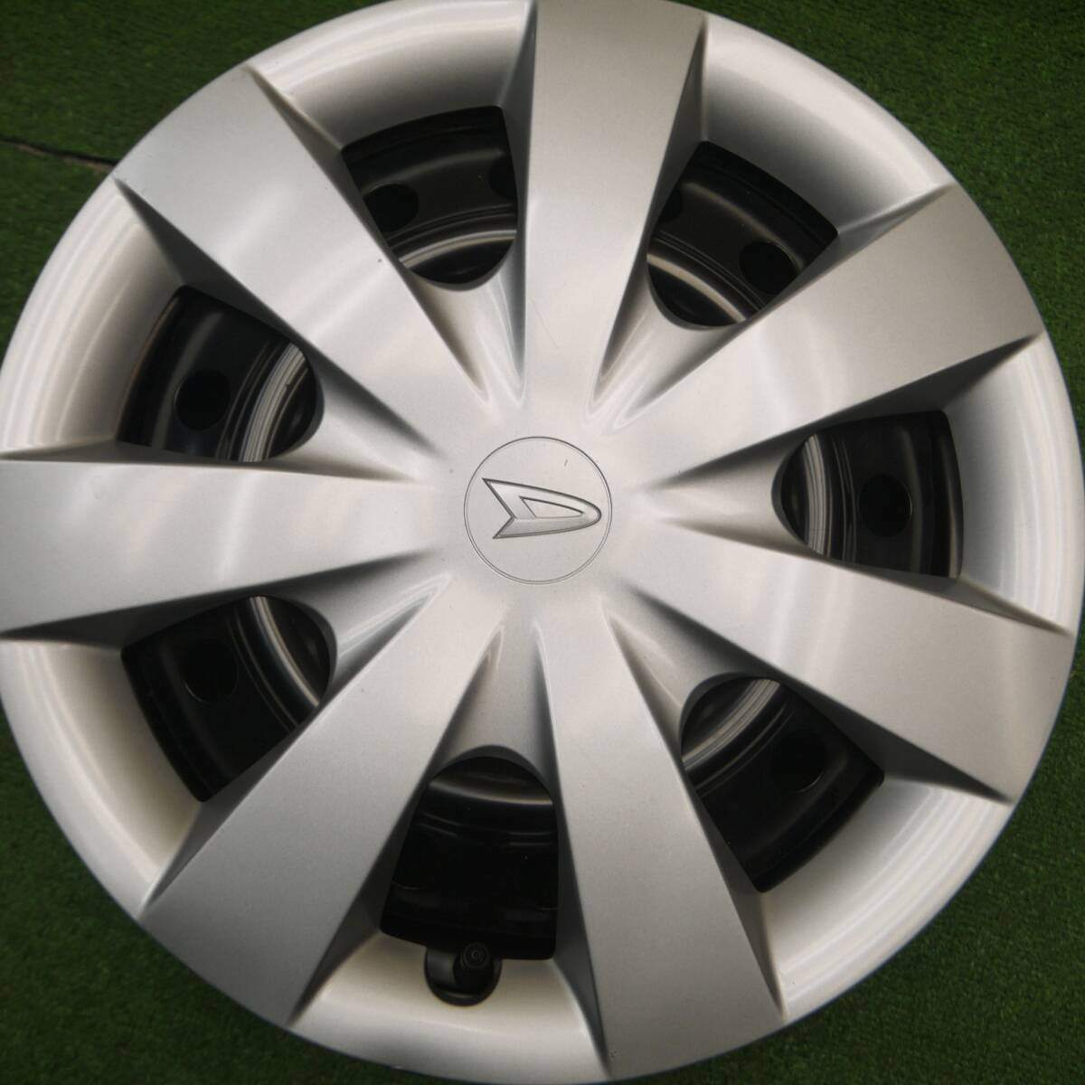 4本価格★ダイハツ ミライース 純正 スチール ホイール 14インチ キャップ カバー 付き 14×4.5J PCD100/4H★4112007Hホ