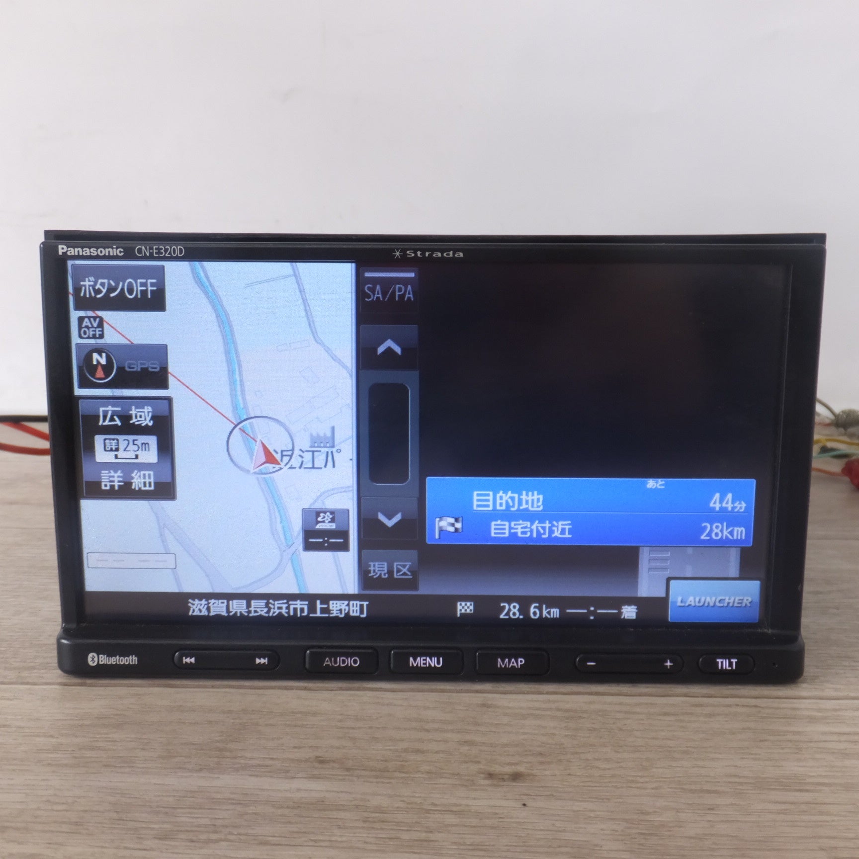 パナソニック CN-E320D ナビ ワンセグ地図データ2019年。動作確認済み パナソニック CN-E320D ナビ ワンセグ地図データ2019年。動作