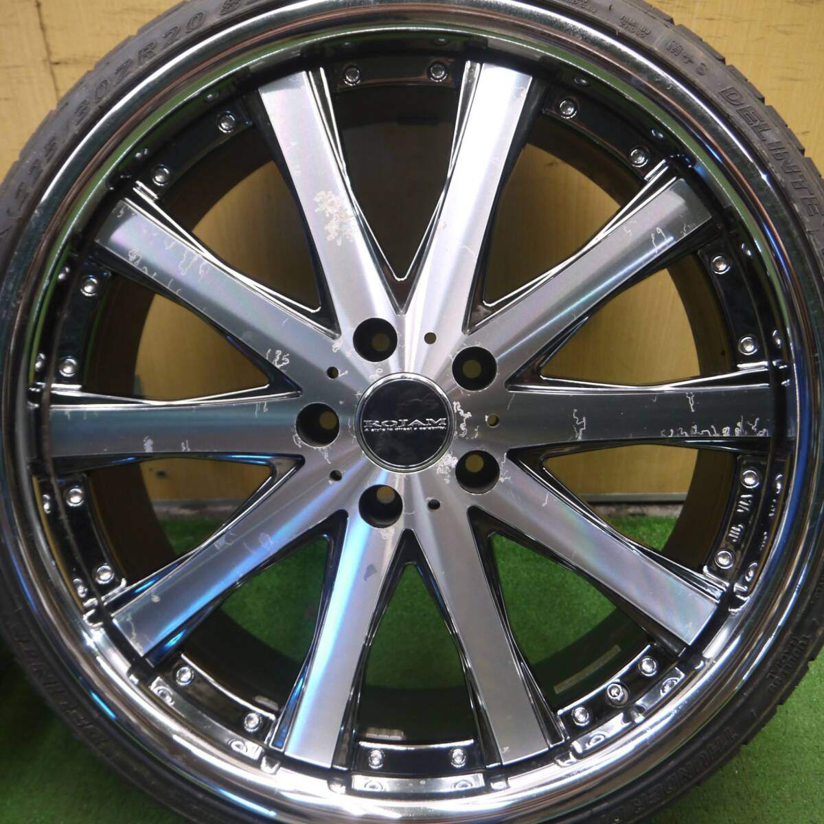 2本価格★ROJAM 225/30R20 デリンテ サンダー D7 ニットー NEO テク GEN 20インチ PCD114.3/5H★4040108Hノ