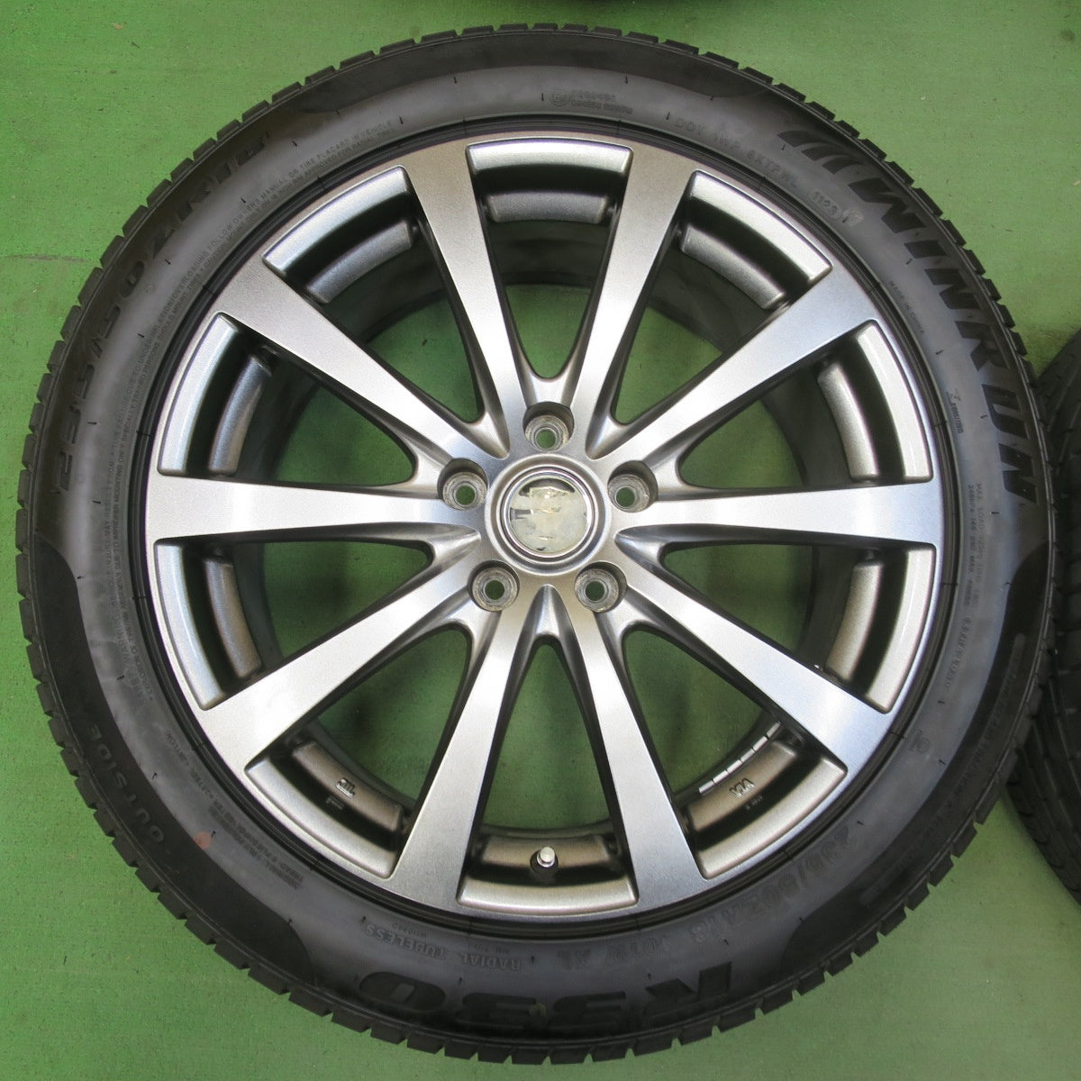 バリ溝!23年!キレイ!ほぼ10分★235/50R18 ウィンラン R330 MANARAY SPORT マナレイ スポーツ 18インチ PCD114.3/5H★5052905イノ