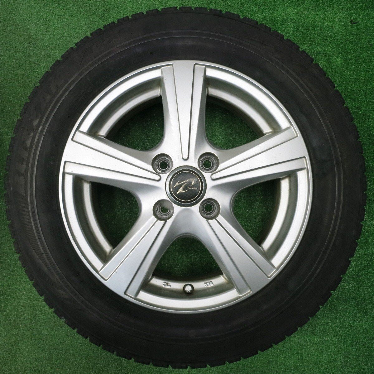 4本価格★スタッドレス 165/70R14 ブリヂストン ブリザック VRX Treffer トレファー 14インチ PCD100/4H★4121101NJス
