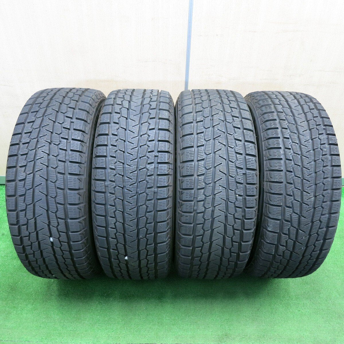 バリ溝!23年!キレイ!9.5分★BAREROCK BISON KOSEI 265/60R18 スタッドレス ヨコハマ アイスガード G075 ベアロック バイソン 光生 PCD139.7/6H★4121809TNス