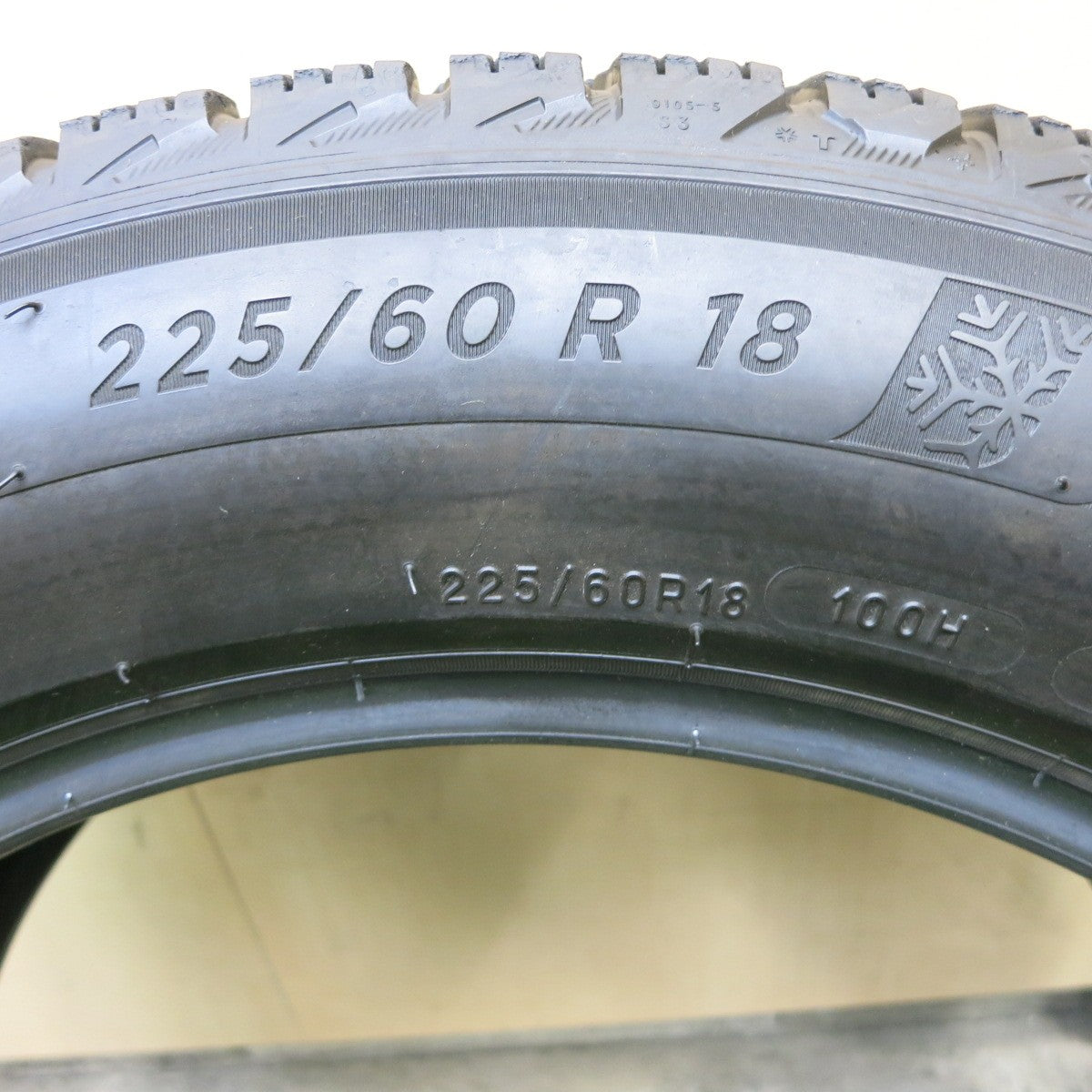 バリ溝!21年!9分!2本★スタッドレス 225/60R18 ミシュラン X-ICE SNOW タイヤ 18インチ レクサス NX RAV4 ハリアー 等★5052101ナスタ