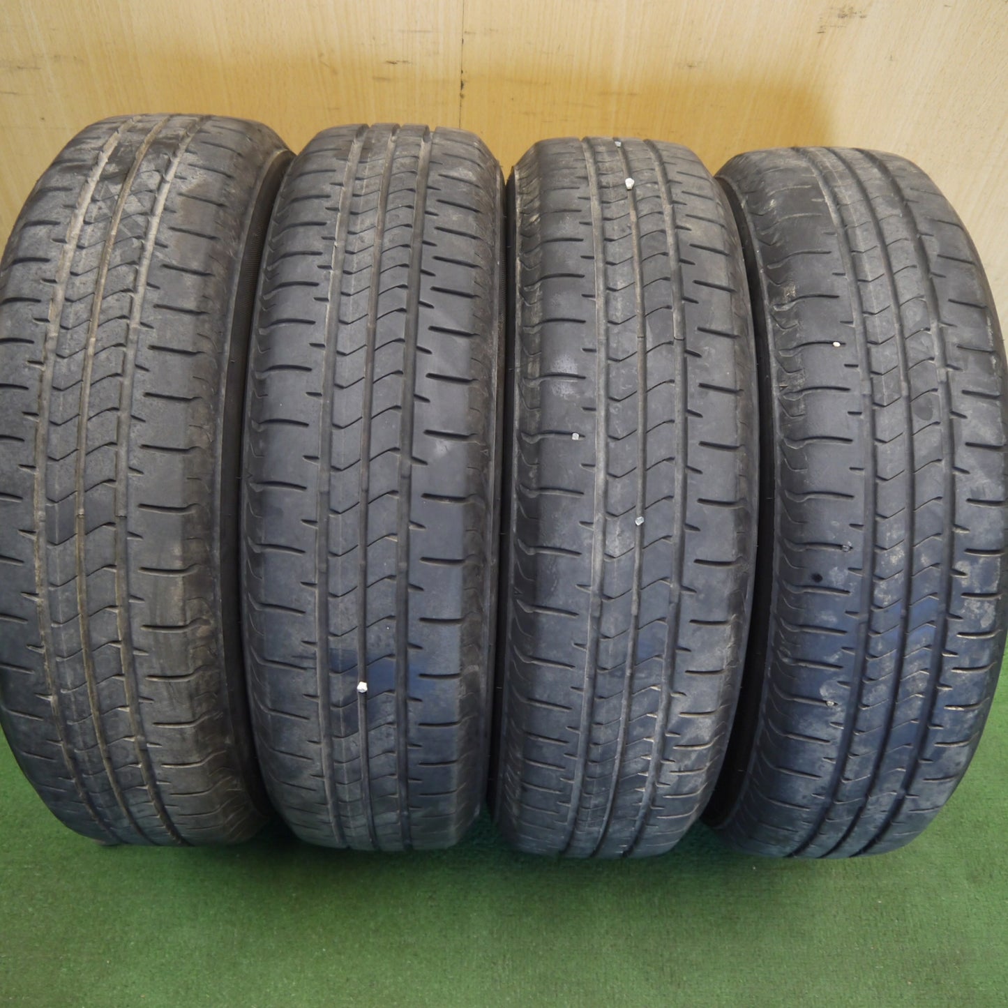 キレイ!23年◎スズキ ワゴンR 純正 155/65R14 ブリヂストン NEWNO ニューノ 14インチ PCD100/4H◎6071704Hノ