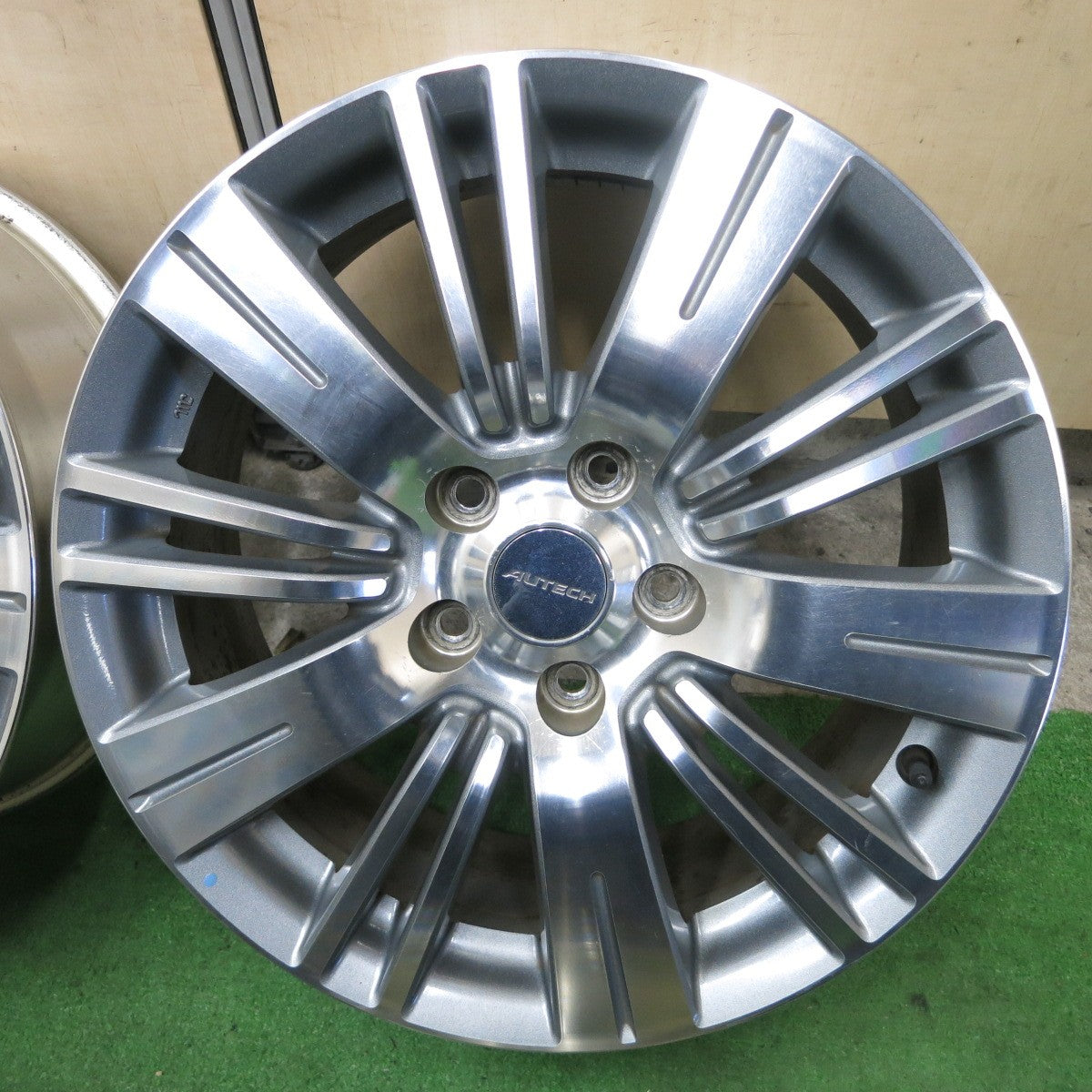 4本価格★日産 ティアナ AUTECH 純正 OP RAYS 製 ホイール 17インチ オプション レイズ オーテック ラフェスタ 等 17×7J PCD114.3/5H★5091501ナホ