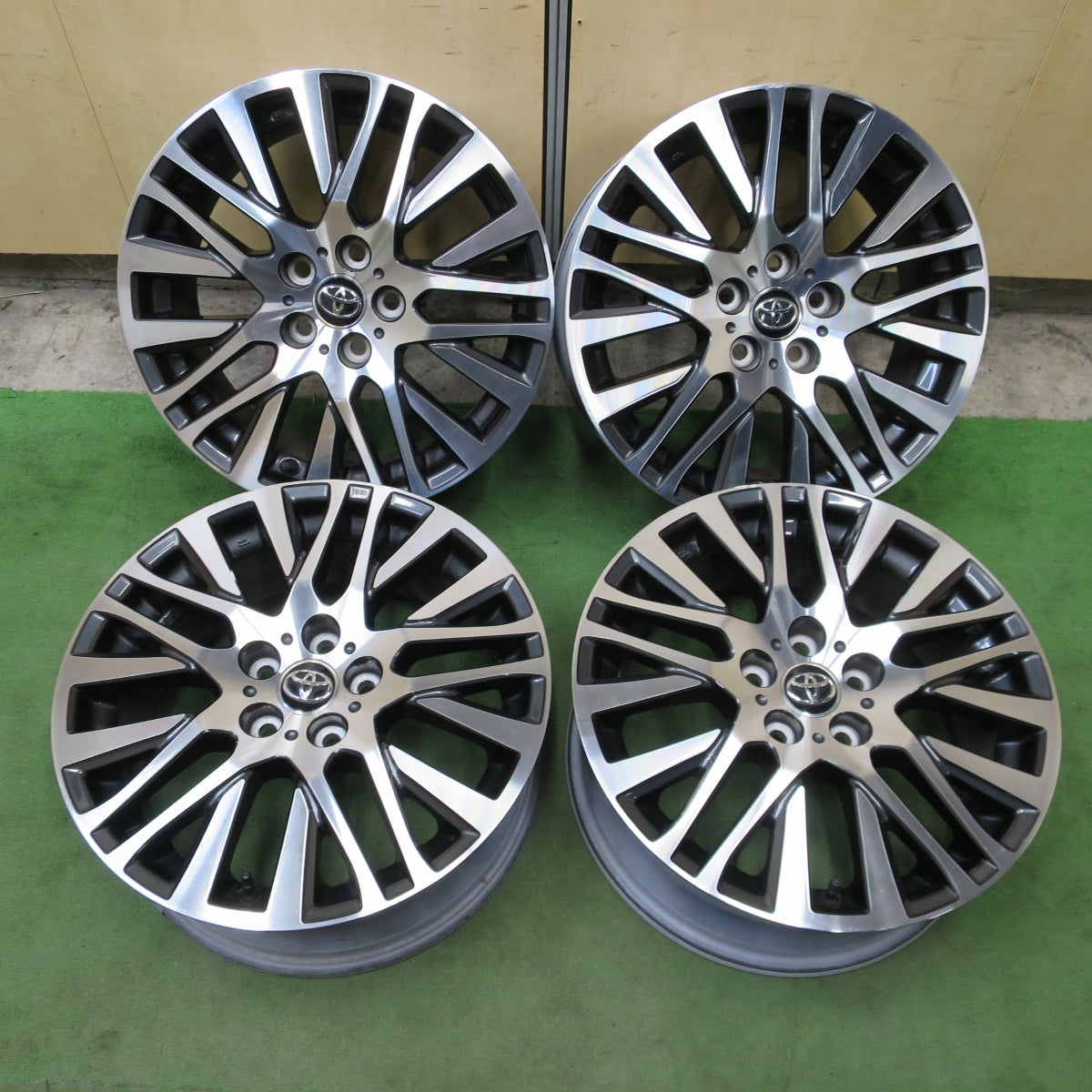 4本価格◎トヨタ 30系 アルファード ヴェルファイア 純正 ホイール 18インチ 18×7.5J PCD114.3/5H◎6102001NGホ