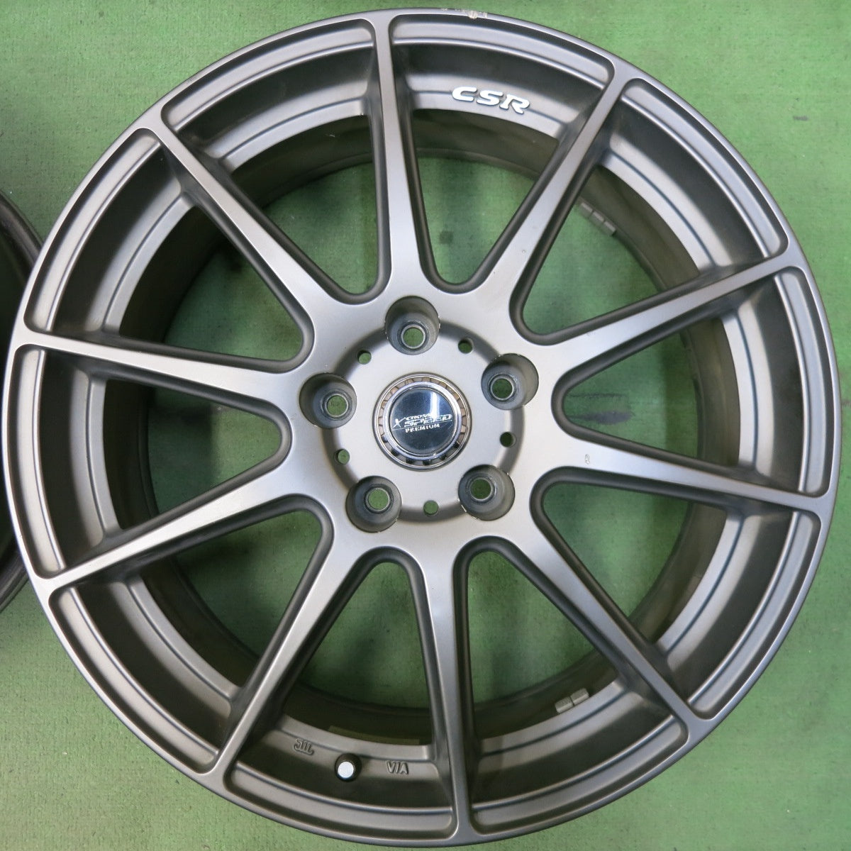 4本価格★X CROSS SPEED PREMIUM クロススピード プレミアム 18インチ ホイール 18×7J PCD114.3/5H★5051310SYホ