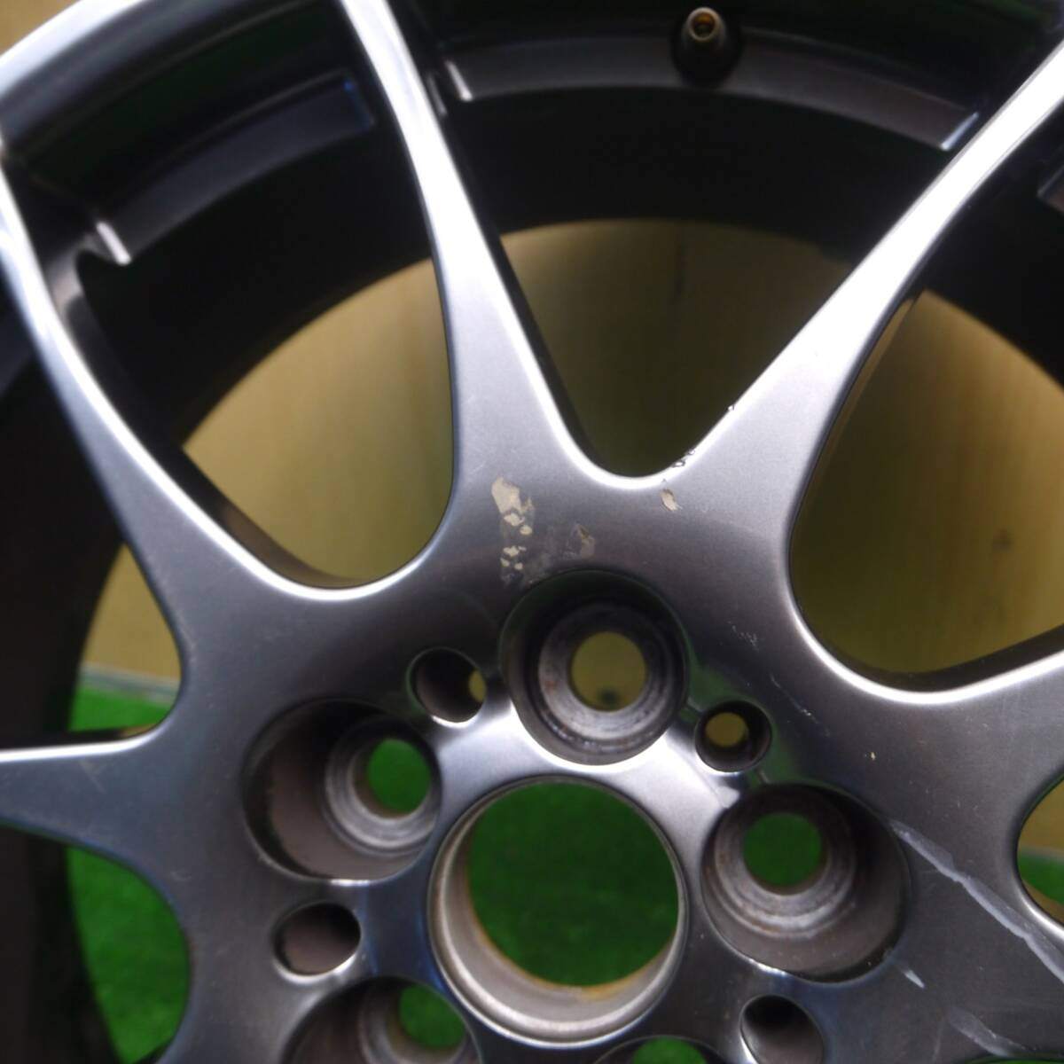 希少レア1本★トヨタ ヴィッツ GRMN ターボ 純正 BBS 製 鍛造 ホイール 17インチ 200台限定生産車 17×7J PCD100/5H★5011404Hホ