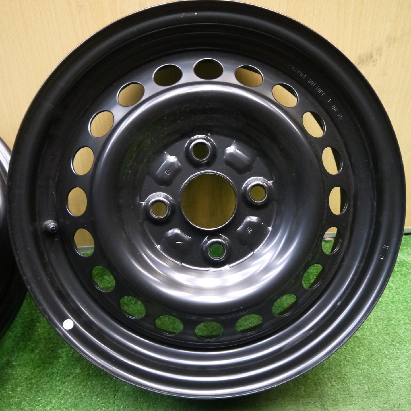 新車外し★ダイハツ ムーヴ キャンバス 純正 スチール ホイール 14インチ 14×4.5J PCD100/4H★5061609KKホ