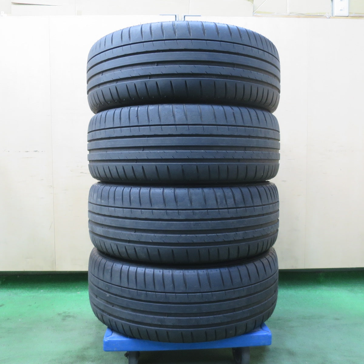 キレイ!22年★スバル GP インプレッサ スポーツ 純正 205/50R17 ミシュラン パイロットスポーツ4 17インチ PCD100/5H★6030301イノ