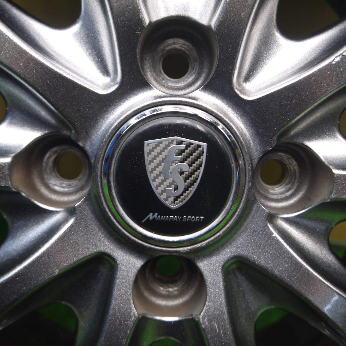 バリ溝!8.5分★スタッドレス 175/70R14 ダンロップ ウインターマックス WM01 MANARAY SPORT マナレイ PCD100/4H★4092413Hス