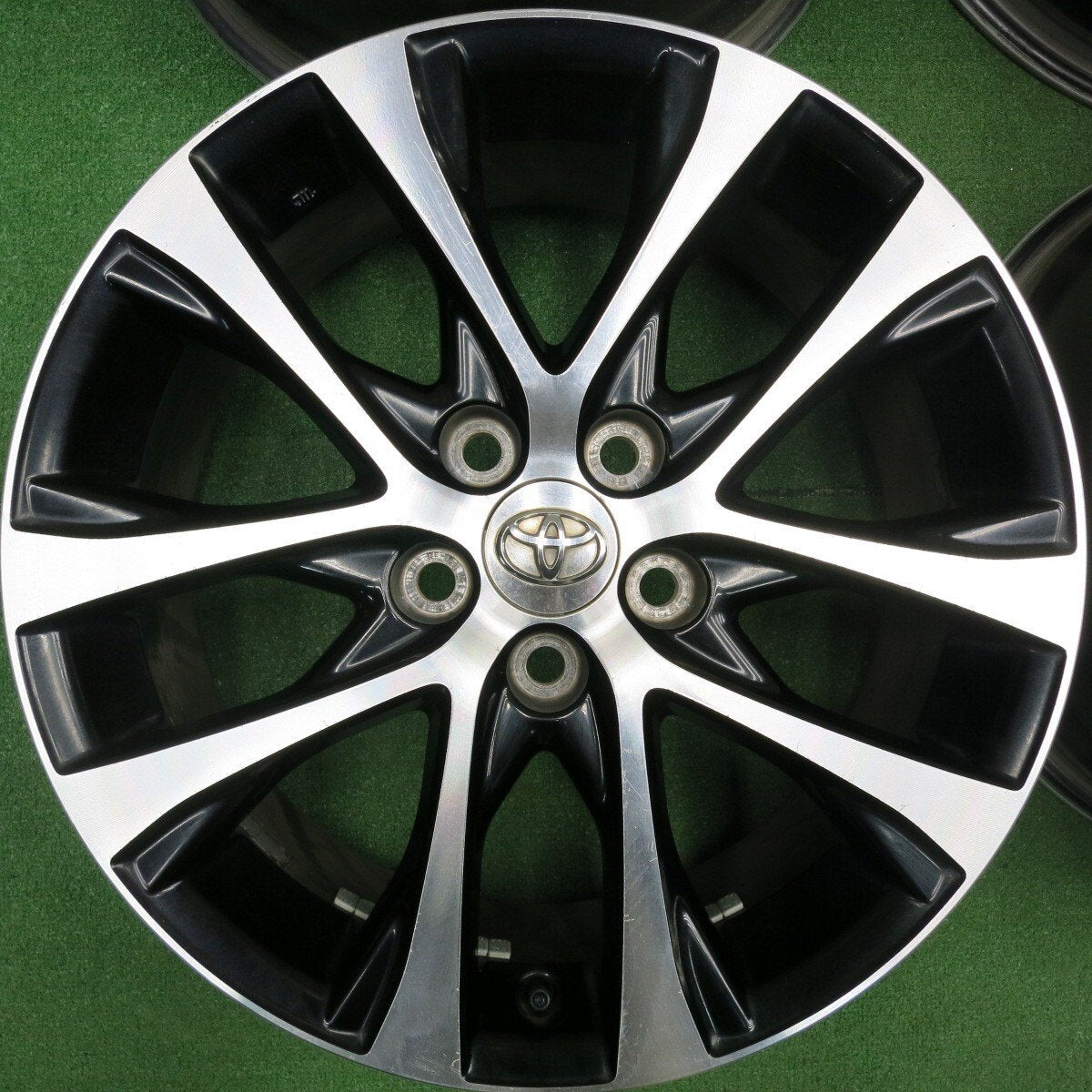 4本価格★トヨタ 50系 エスティマ アエラス 純正 ホイール 18インチ 18×7J PCD114.3/5H★5011206HAホ