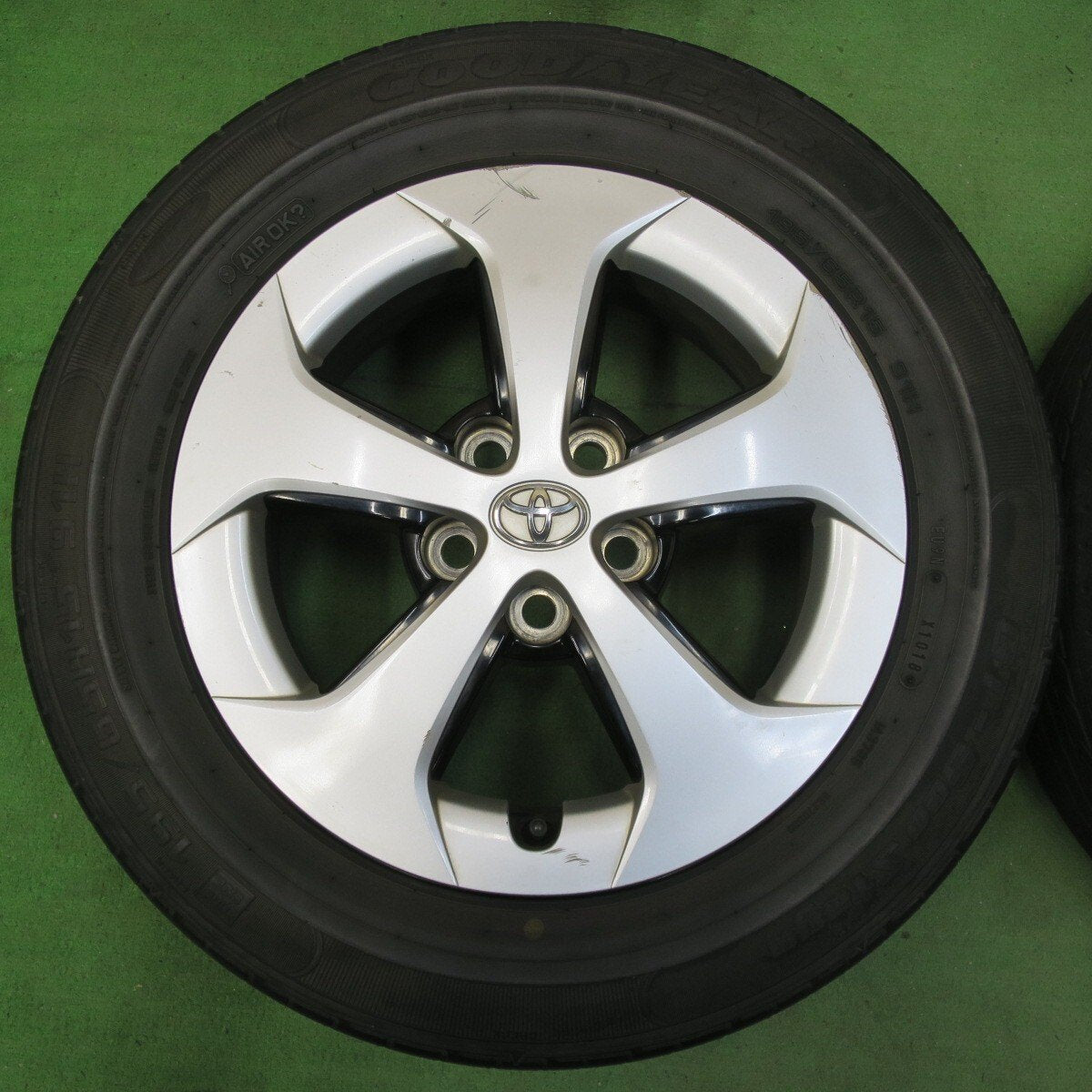 4本価格★トヨタ 30系 プリウス 純正 195/65R15 グッドイヤー GT-Eco Stage 15インチ PCD100/5H★5033109イノ