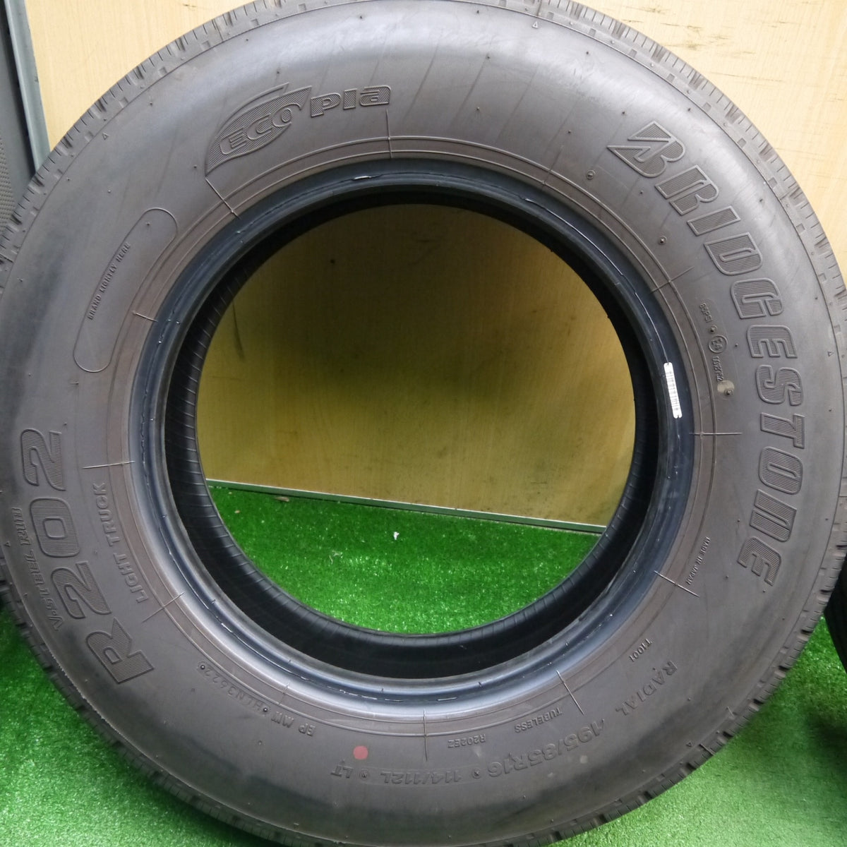 6本価格!22年★トラック タイヤ 195/85R16 114/112L ブリヂストン R202 エコピア 16インチ★5122302Hノタ