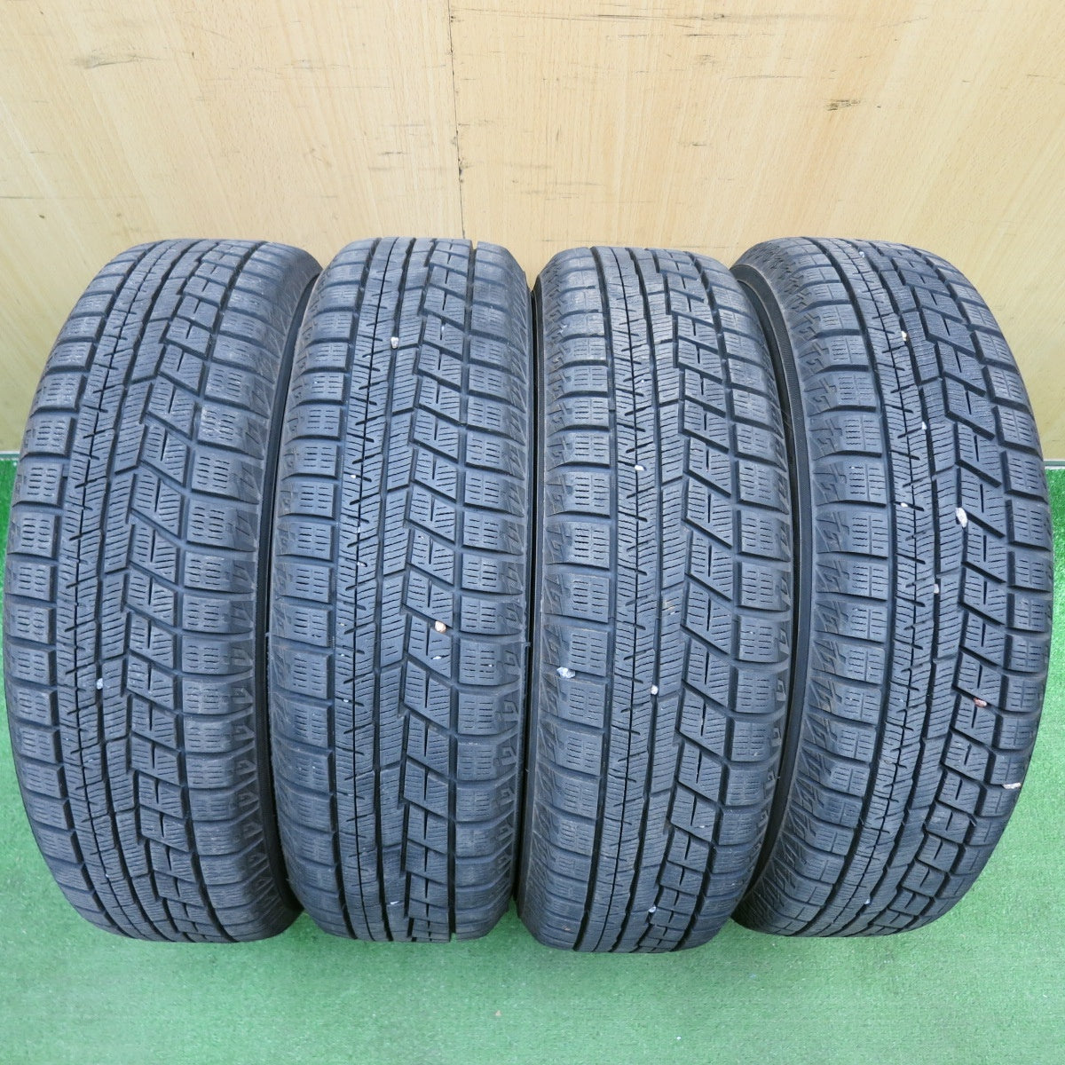 バリ溝!23年!9分★スタッドレス 155/65R14 ヨコハマ アイスガード iG60 SPORT KRONE スポルト クローネ 14インチ PCD100/4H★6041112HAス