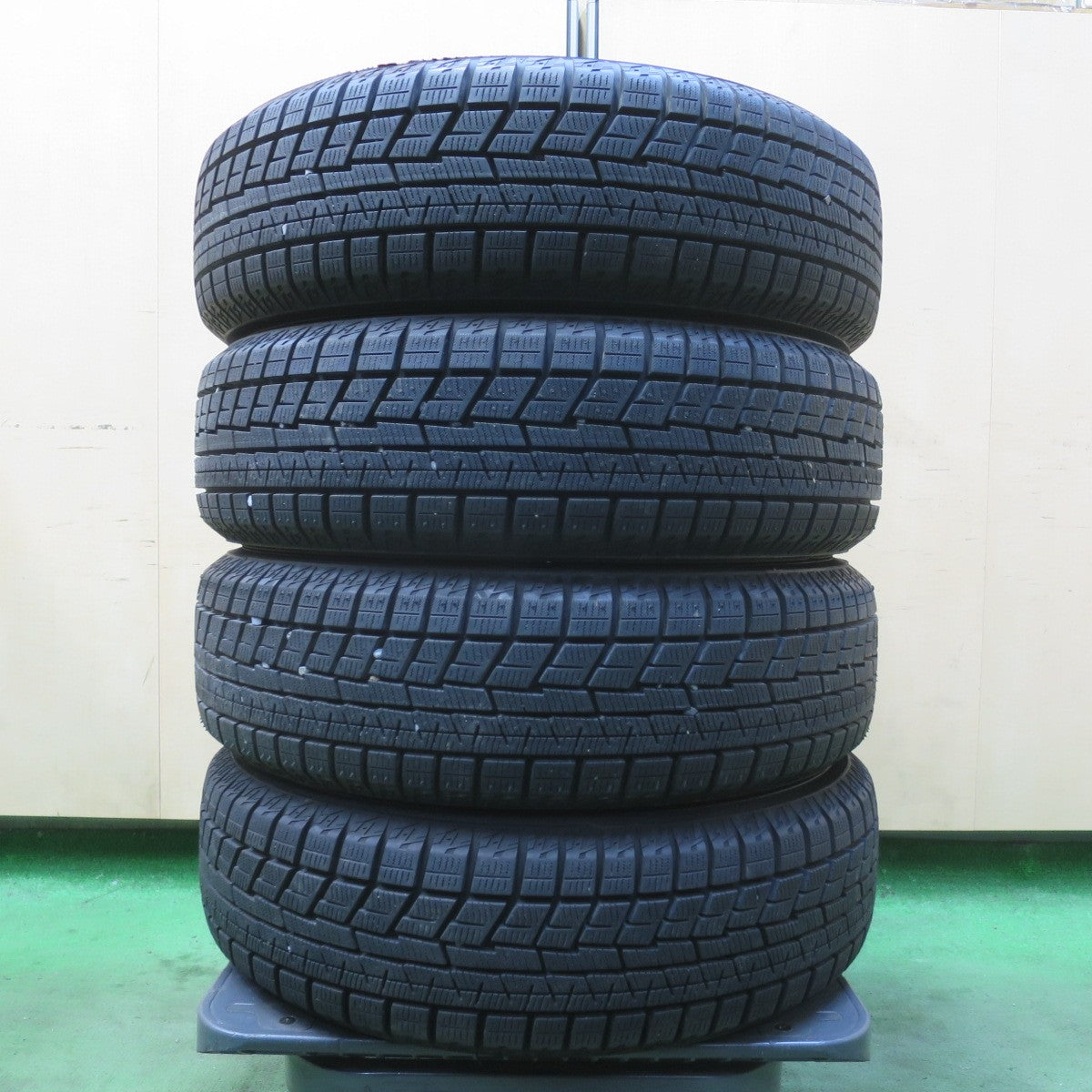 バリ溝!22年!ほぼ10分★ダイハツ タント 純正 155/65R14 スタッドレス ヨコハマ アイスガード iG60 14インチ PCD100/4H★6021310イス