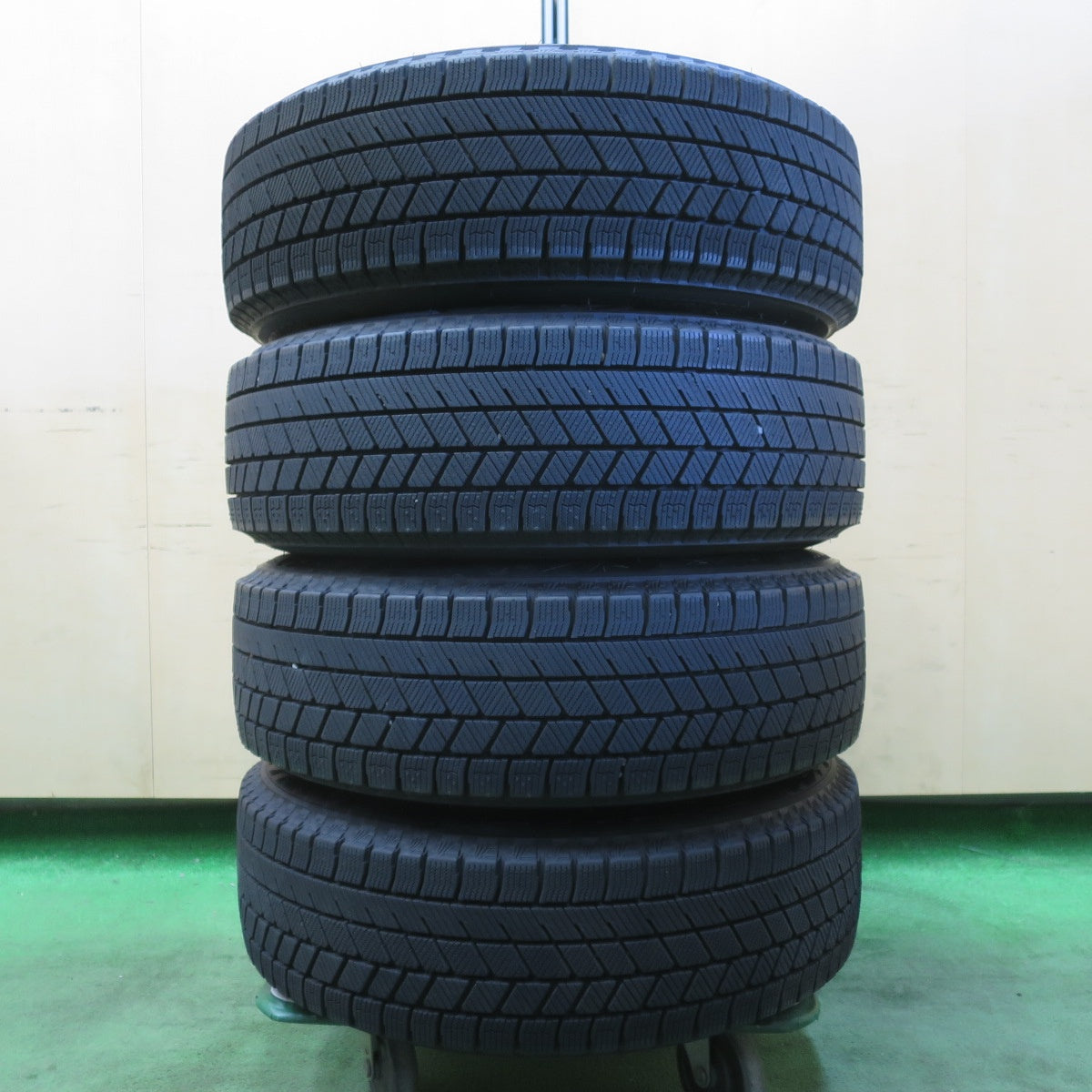 バリ溝!22年!ほぼ10分★スタッドレス 165/65R14 ブリヂストン ブリザック VRX3 Violento ヴィオレント 14インチ PCD100 114.3/4H マルチ★5050507イス