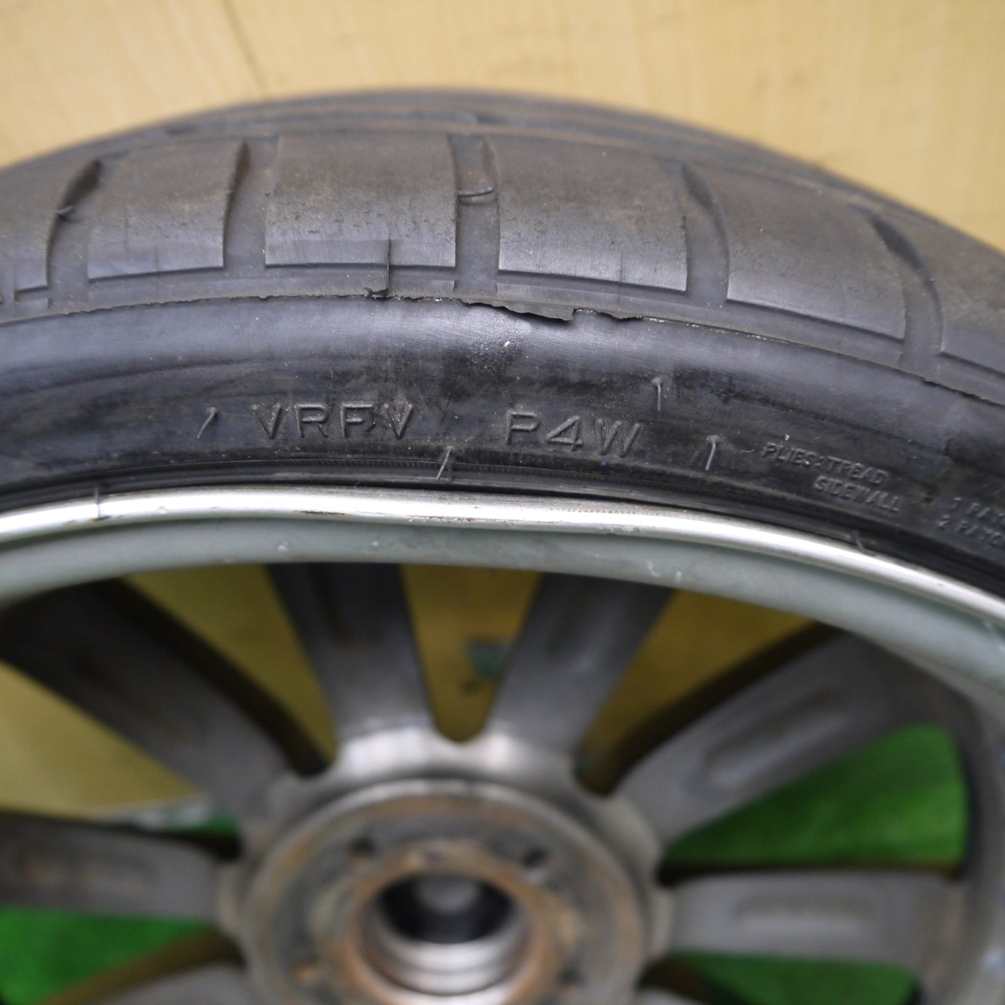 バリ溝!9.5分!1本★Kranze CHRISHNA 245/30R20 ブリヂストン ポテンザ S001 クレンツェ クリシュナ 20インチ PCD114.3/5H★5061008Hノ