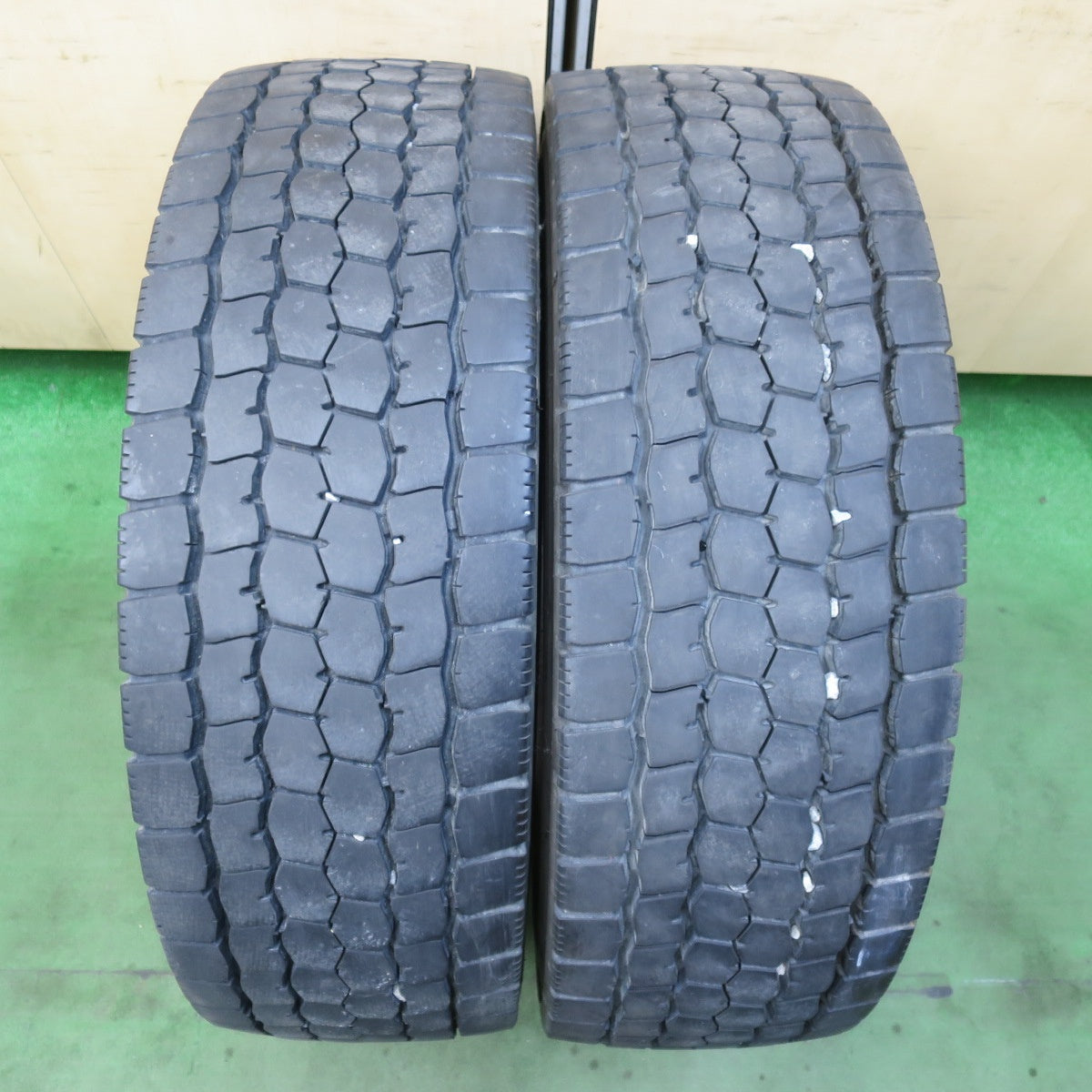 バリ溝!23年!8.5分!2本★トラック タイヤ 265/70R19.5 140/138J ブリヂストン M888 ミックス オールシーズン 19.5インチ★5120405イスタ