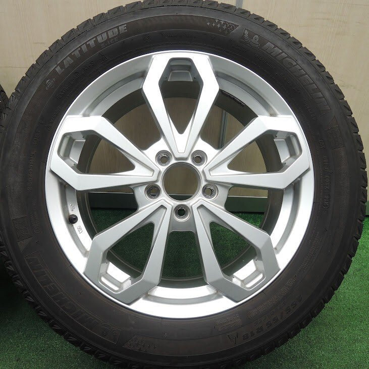 キレイ★255/55R18 スタッドレス AGA TAS ミシュラン LATITUDE X-ICE XI2 18インチ PCD112/5H★3112406TNス