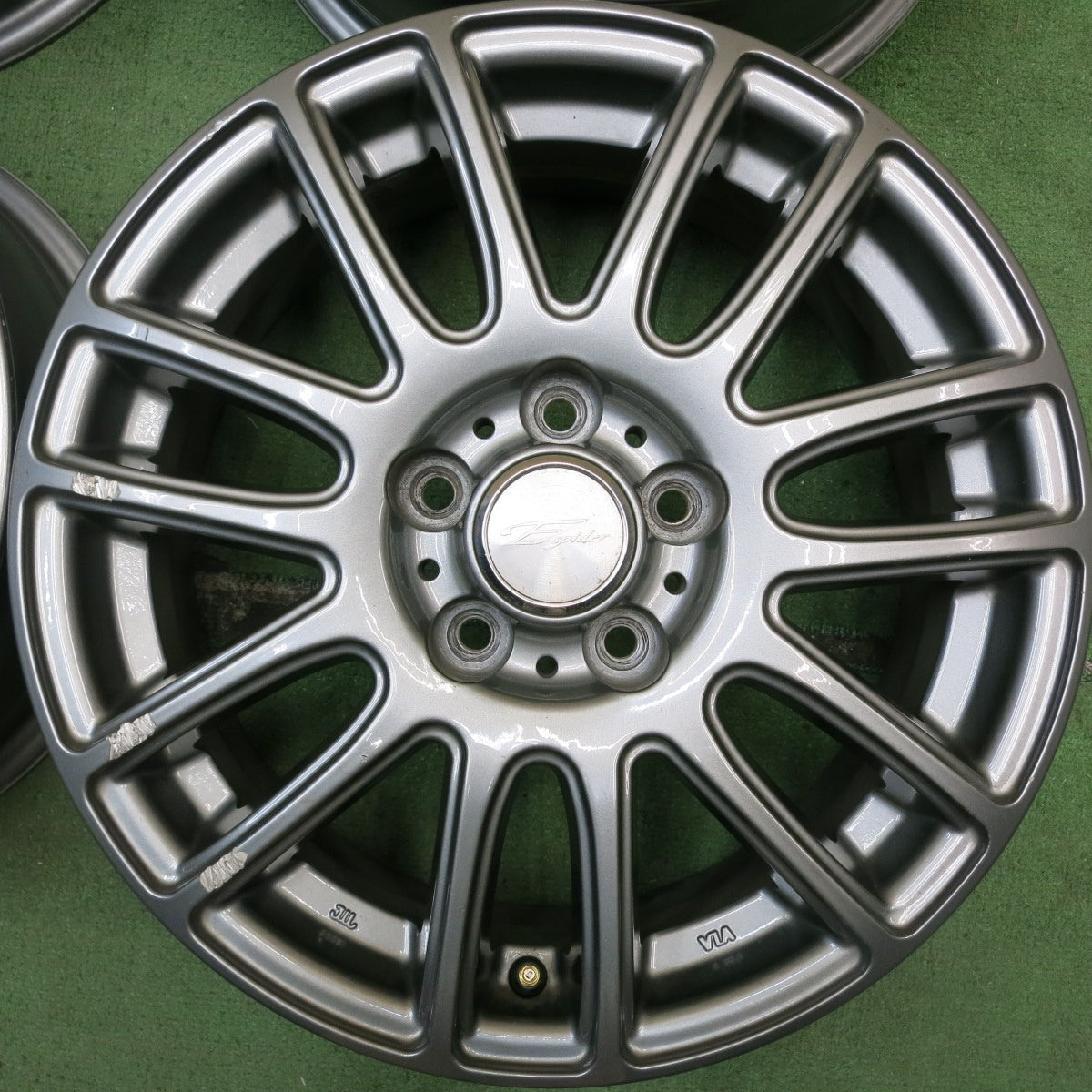 4本価格★シエンタ 等 Espider 15インチ 社外 アルミ ホイール 15×5.5J PCD100/5H★5080306HAホ