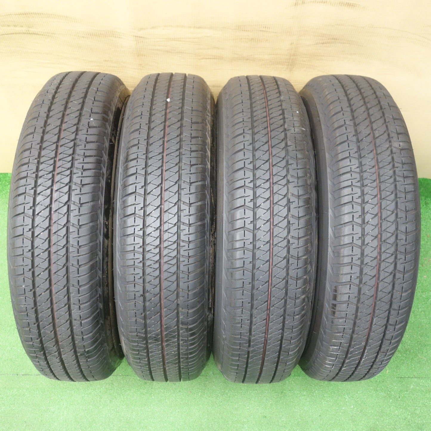バリ溝!キレイ!9.5分◎スズキ JB64 W ジムニー 純正 175/80R16 ブリヂストン デューラー H/T 684Ⅱ DUELER 16インチ PCD139.7/5H◎6080302KTノ