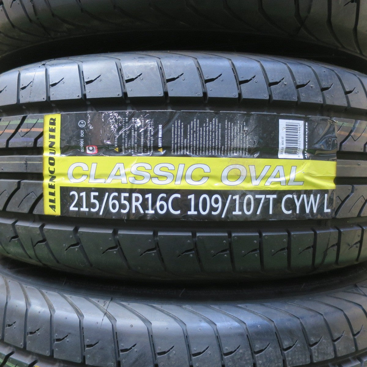 未使用!23年!付属品付★CRIMSON DEAN 215/65R16C 109/107T 8PR オーレンカウンター クラシックオーバル OG-20 クリムソン ディーン PCD139.7/6H★5062401イノ