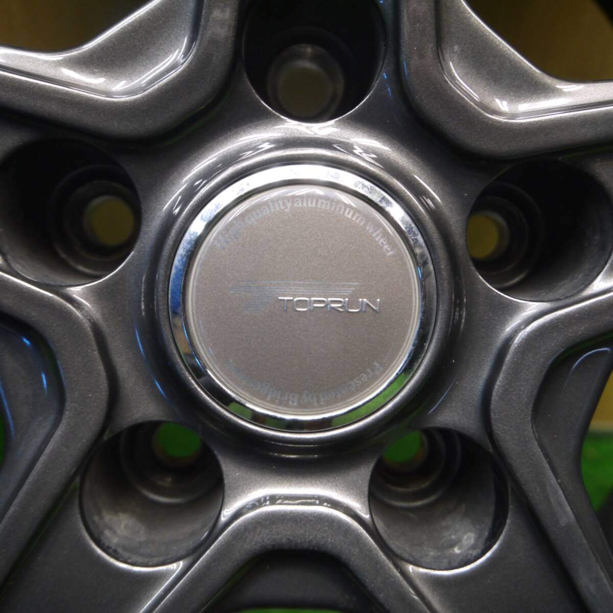 バリ溝!キレイ!9.5分★スタッドレス 205/65R16 ブリヂストン アイスパートナー2 TOPRUN トップラン 16インチ PCD114.3/5H★5010804Hス