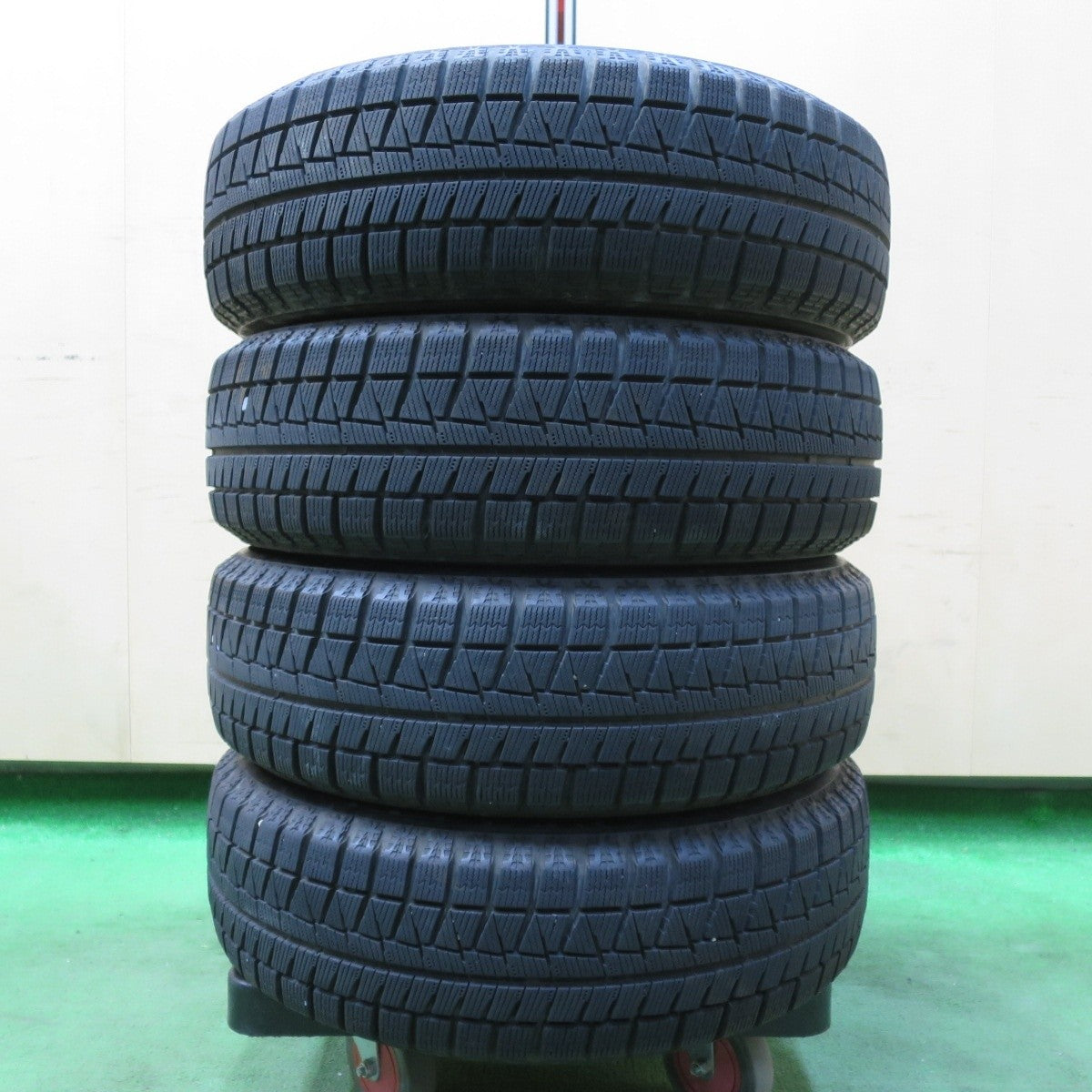 キレイ★スタッドレス 155/65R13 ブリヂストン アイスパートナー2 BALMINUM バルミナ 13インチ PCD100/4H★5010402イス