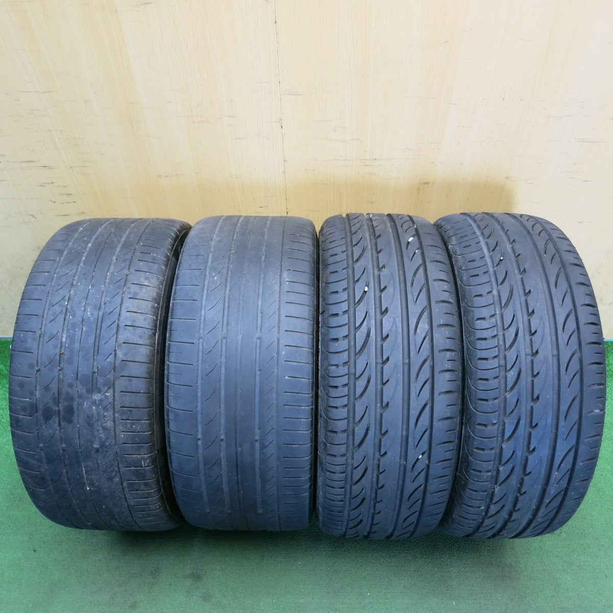 バリ溝!9.5分◎ベンツ Cクラス W204 純正 AMG 225/45R17 245/40R17 ピレリ PZERO NERO GT コンチネンタル コンチスポーツコンタクト5 17インチ PCD112/5H◎6081307HAノ