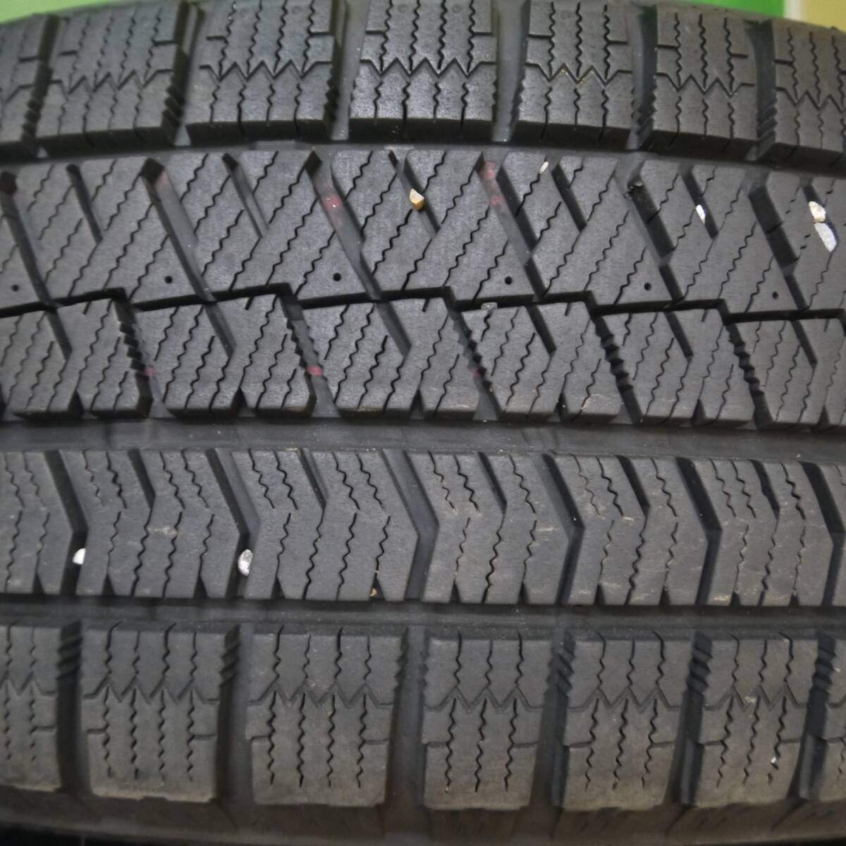バリ溝!21年!キレイ!9分★プリウス 等 195/65R15 スタッドレス ブリヂストン ブリザック VRX2 BALMINUM バルミナ 15インチ PCD100/5H★5021213Hス