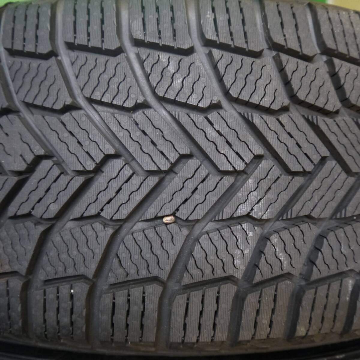 タイヤほぼ未使用!キレイ★プジョー 等 SPORT TECHNIC 215/55R17 スタッドレス ミシュラン X-ICE SNOW スポーツテクニック 17インチ PCD108/5H★5031407Hス