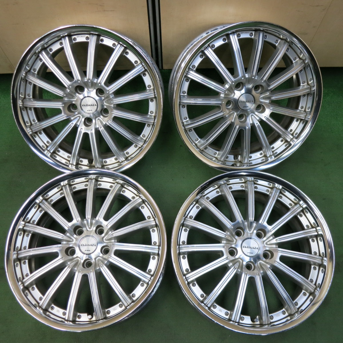 4本価格★WORK VARIANZA W4S 18インチ ホイール ワーク ヴァリアンツァ 18×8JJ PCD114.3/5H★5051302SYホ