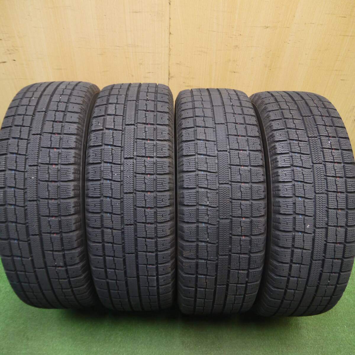 バリ溝!キレイ!9.5分★スタッドレス 185/55R15 トーヨー ガリット G5 ZACK JP-110 MONZA ザック 15インチ PCD100/4H★5020406Hス