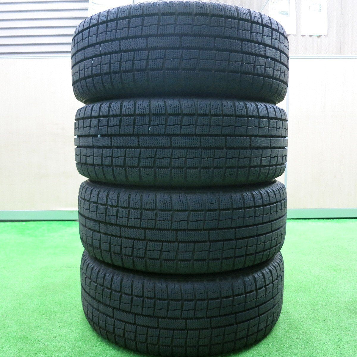 バリ溝!9.5分★アウディ 8V A3 純正 205/55R16 スタッドレス トーヨー ガリット G5 16インチ PCD112/5H★4111503HAス