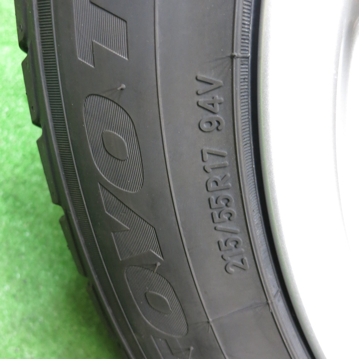 未使用!25年!1本★トヨタ 50系 エスティマ 純正 215/55R17 トーヨー トランパス MP7 17インチ PCD114.3/5H★5091003ナノ