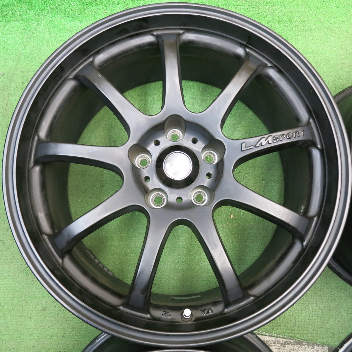 4本価格★LM SPORT ホイール 18インチ 18×8.5J LMスポーツ PCD114.3/5H★5100506HAホ