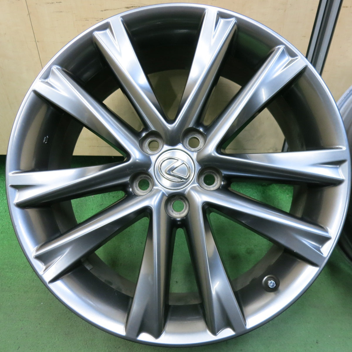 4本価格★レクサス 10系 RX 450h Fスポーツ 純正 ホイール 19インチ 19×7.5J PCD114.3/5H★5043001SYホ