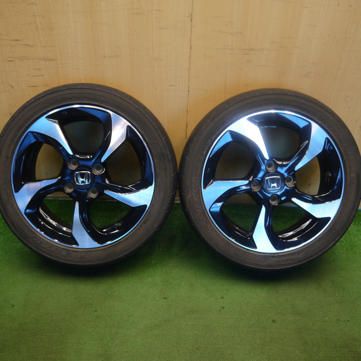 2本価格◎ホンダ S660 純正 165/55R15 ヨコハマ アドバン NEOVA AD08R 15インチ PCD100/4H◎6100601Hノ