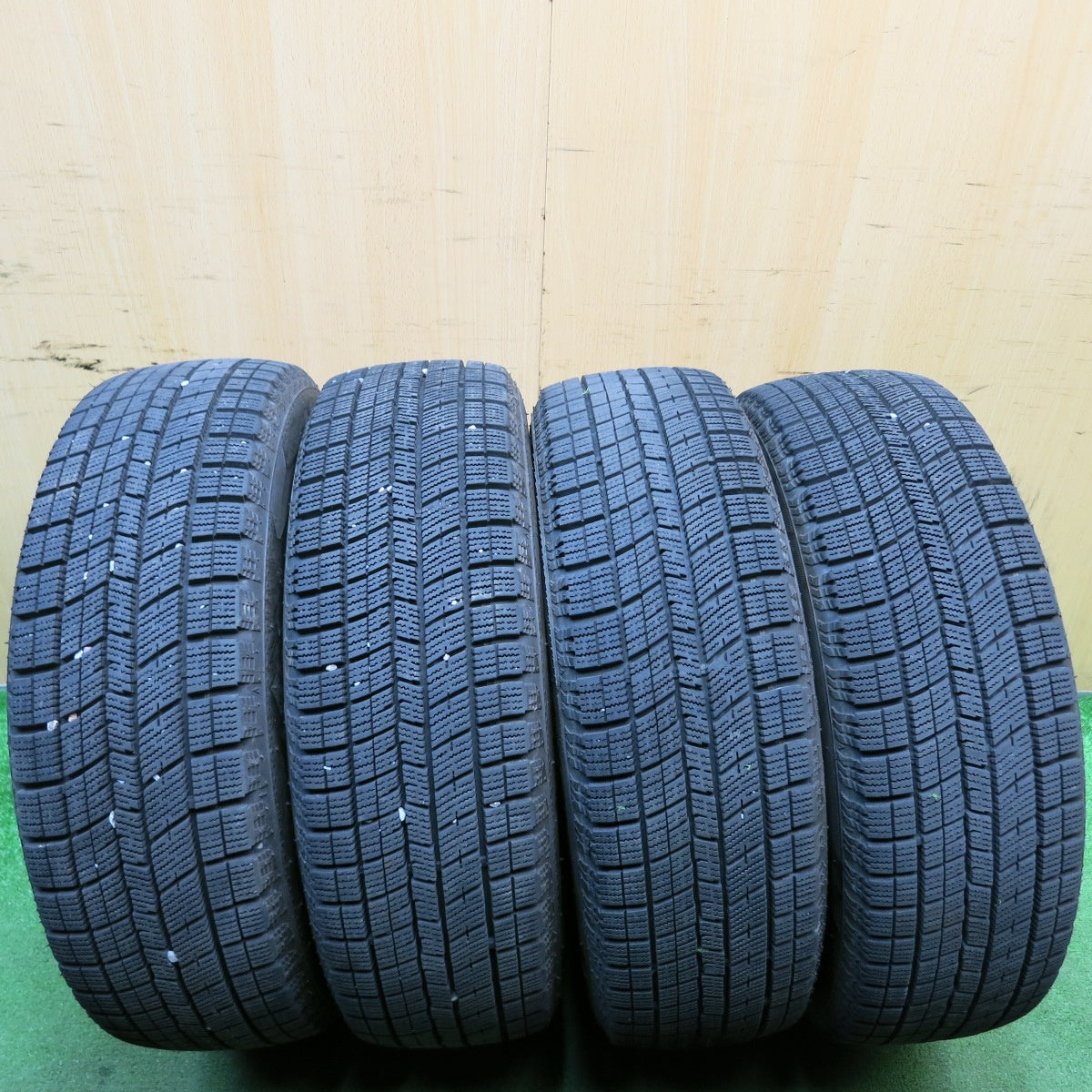 バリ溝!22年!9.5分★スタッドレス 195/65R15 ナンカン アイスアクティバ AW-1 スチール ホイール 15インチ PCD114.3/5H★5051201AKス