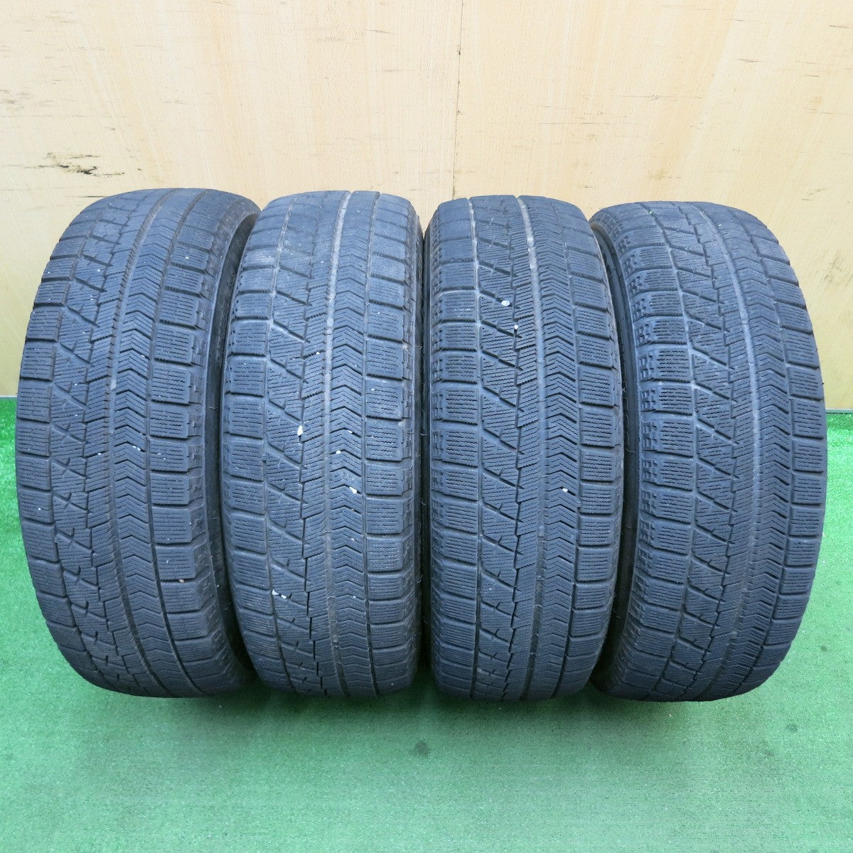 バリ溝!9分★スタッドレス 195/65R15 ブリヂストン ブリザック VRX E spider TOPRUN 15インチ PCD114.3/5H★5052007TNス