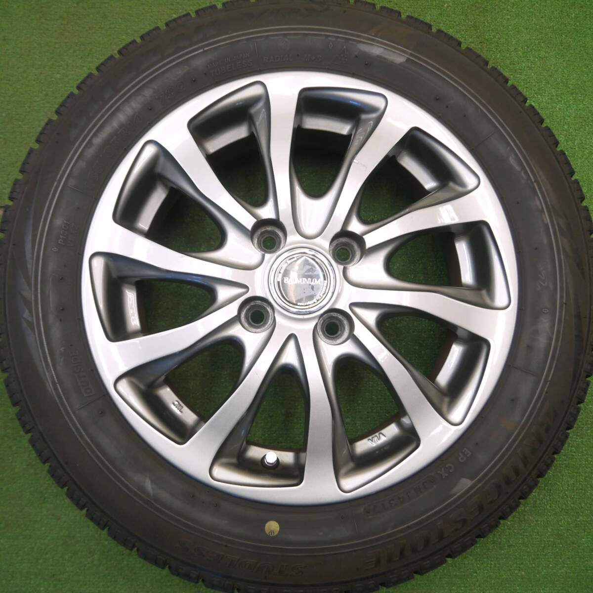 4本価格★スタッドレス 165/65R14 ブリヂストン ブリザック VRX BALMINUM バルミナ 14インチ PCD100/4H★5020405Hス