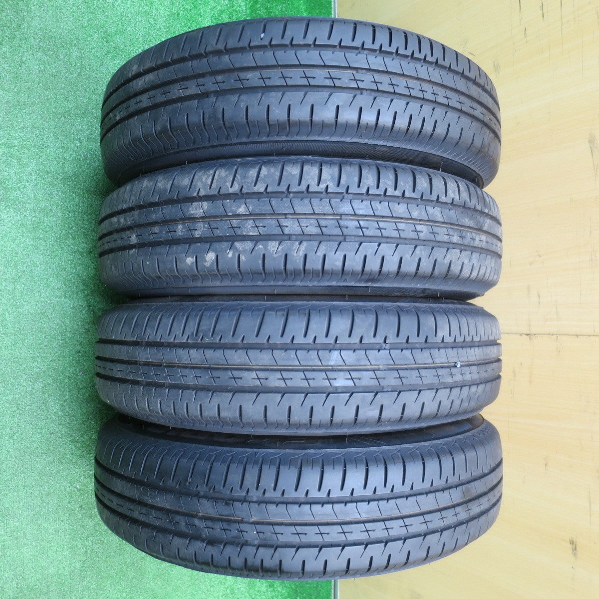 バリ溝!25年!9分★145/80R13 ブリヂストン エコピア NH200C Fang ファング 13インチ PCD100/4H★5110310NJノ