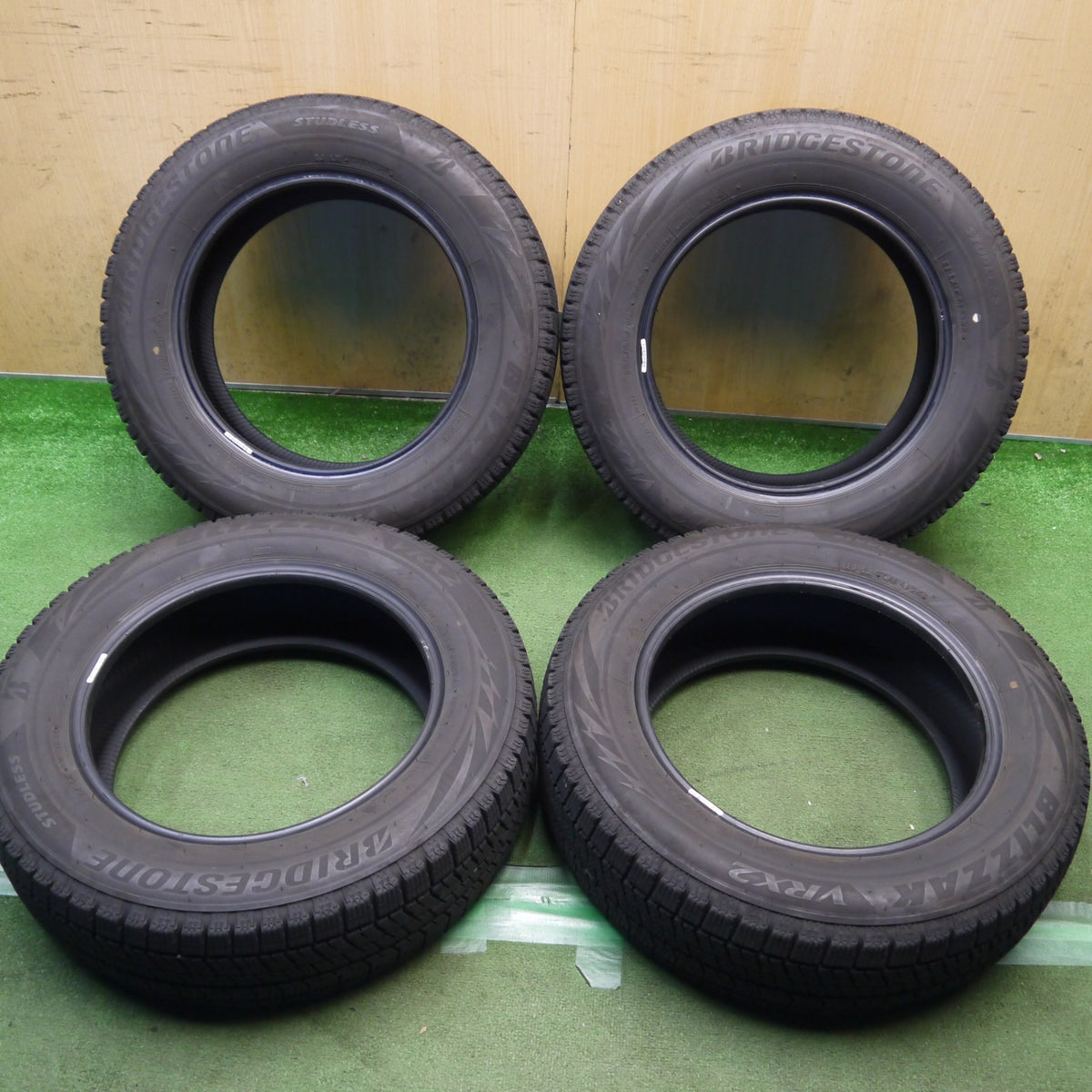 4本価格!24年◎スタッドレス 185/65R15 ブリヂストン ブリザック VRX2 タイヤ 15インチ シエンタ ノート フリード アクア デミオ 等◎6100905Hスタ
